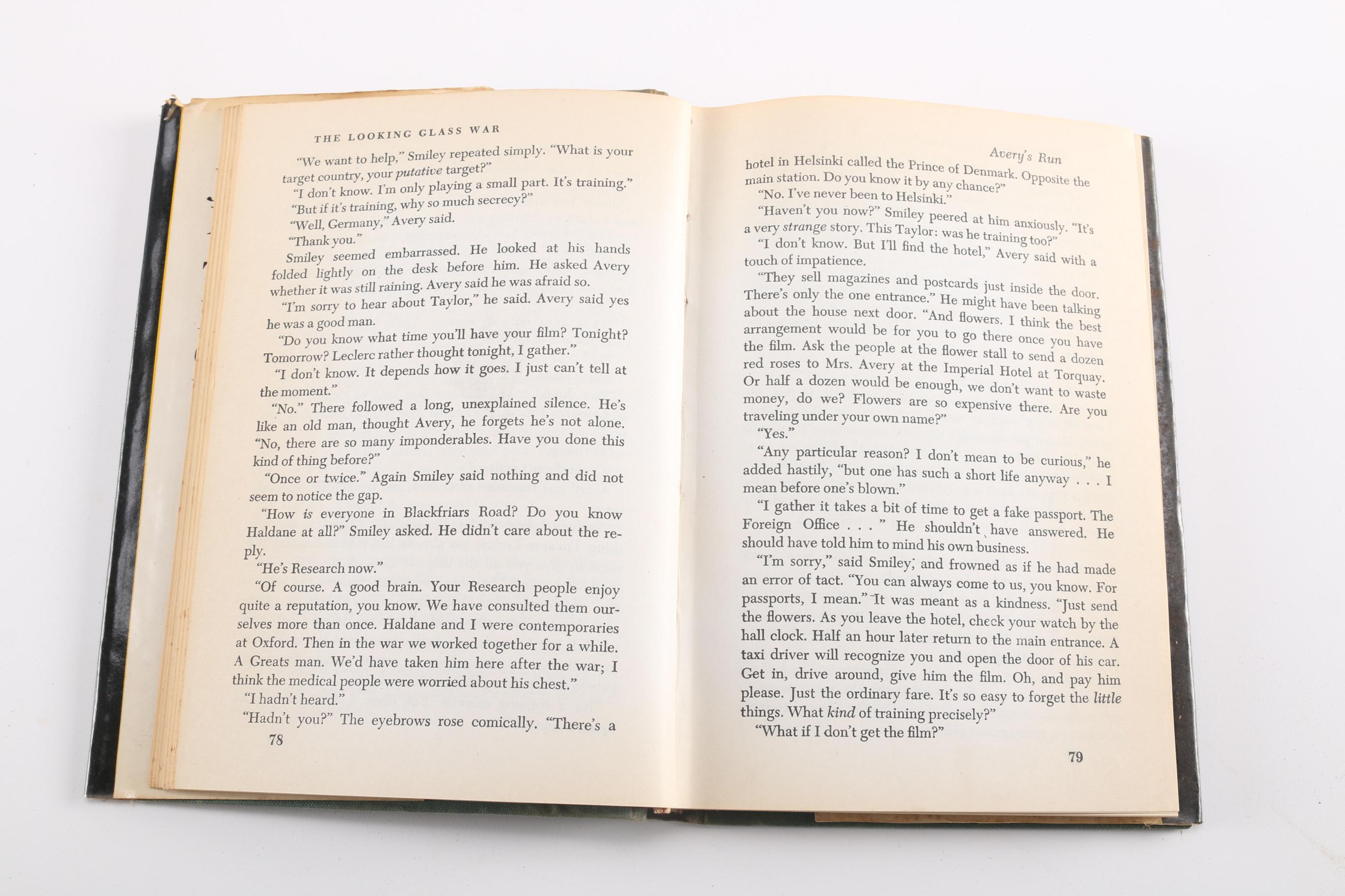 Norman Mailer "The White Negro: Superficial Reflections on the Hipster" and John Le Carré "The Looking Glass War"