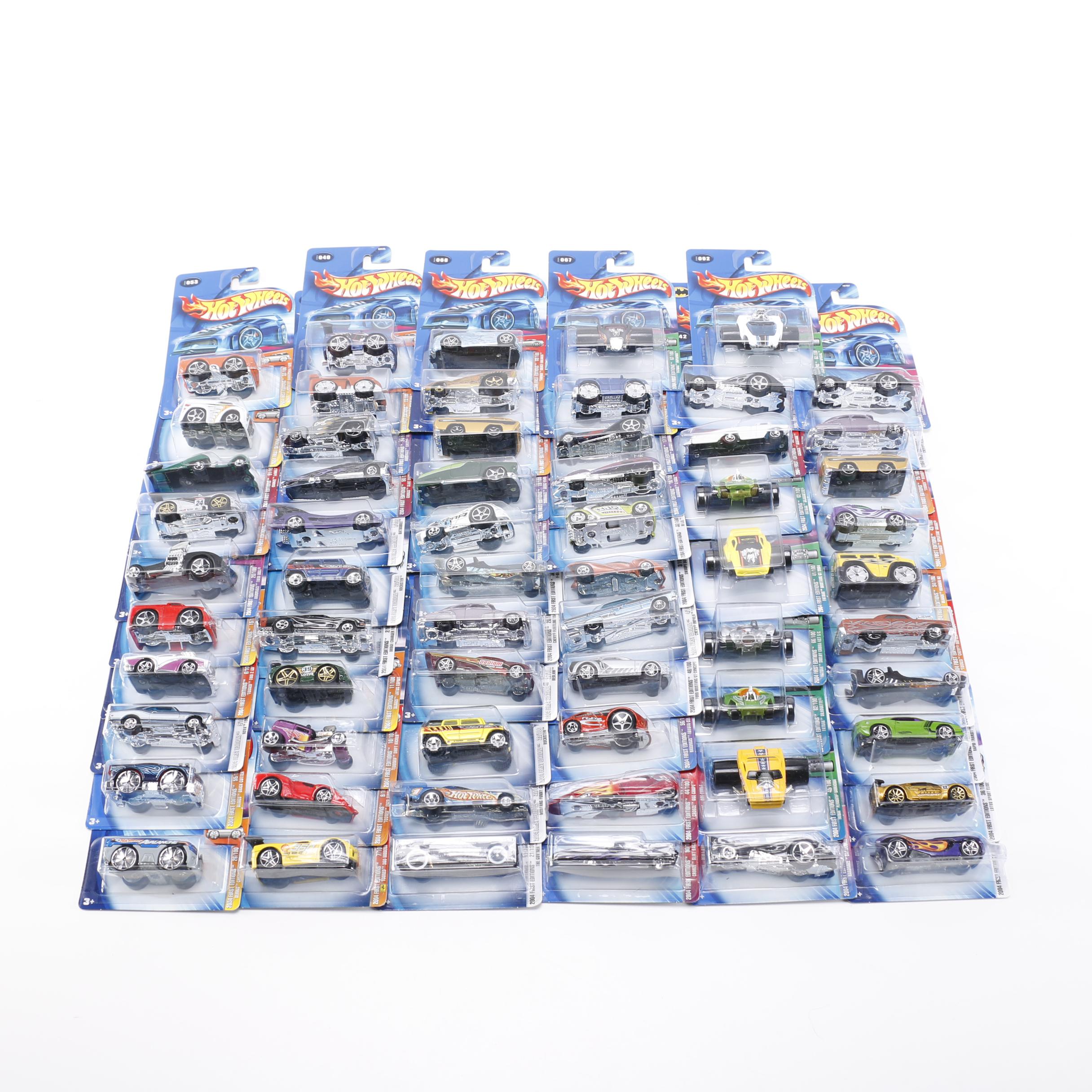 Collection of Hot Wheels Cars