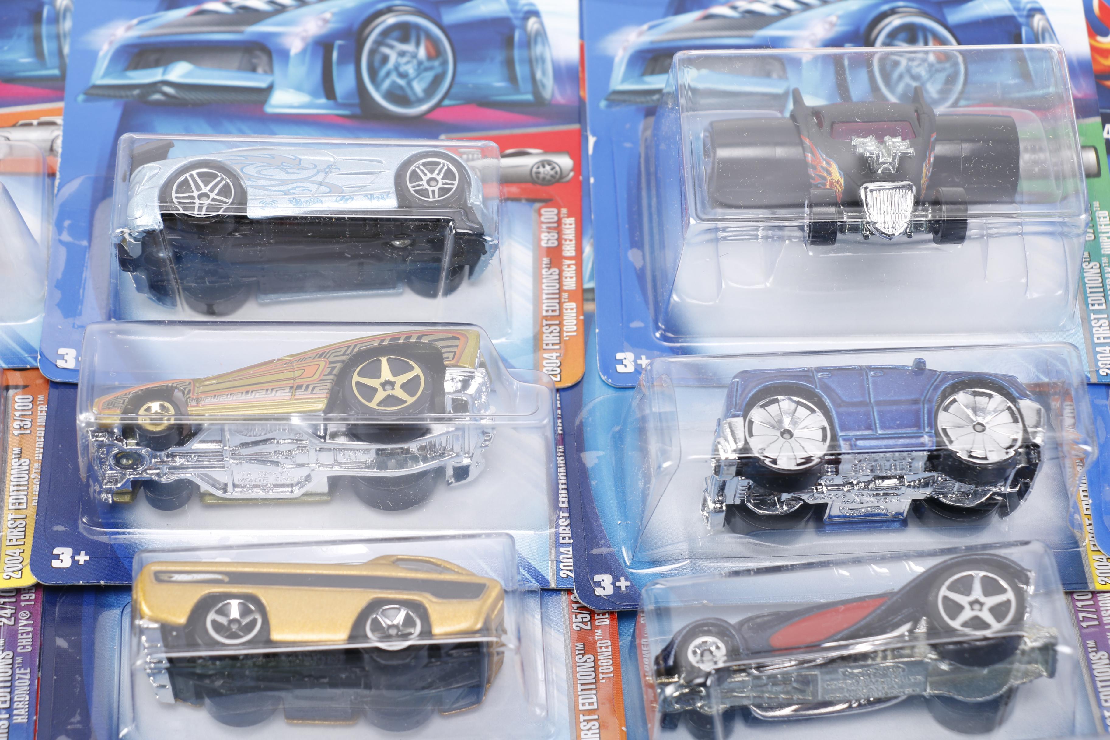 Collection of Hot Wheels Cars