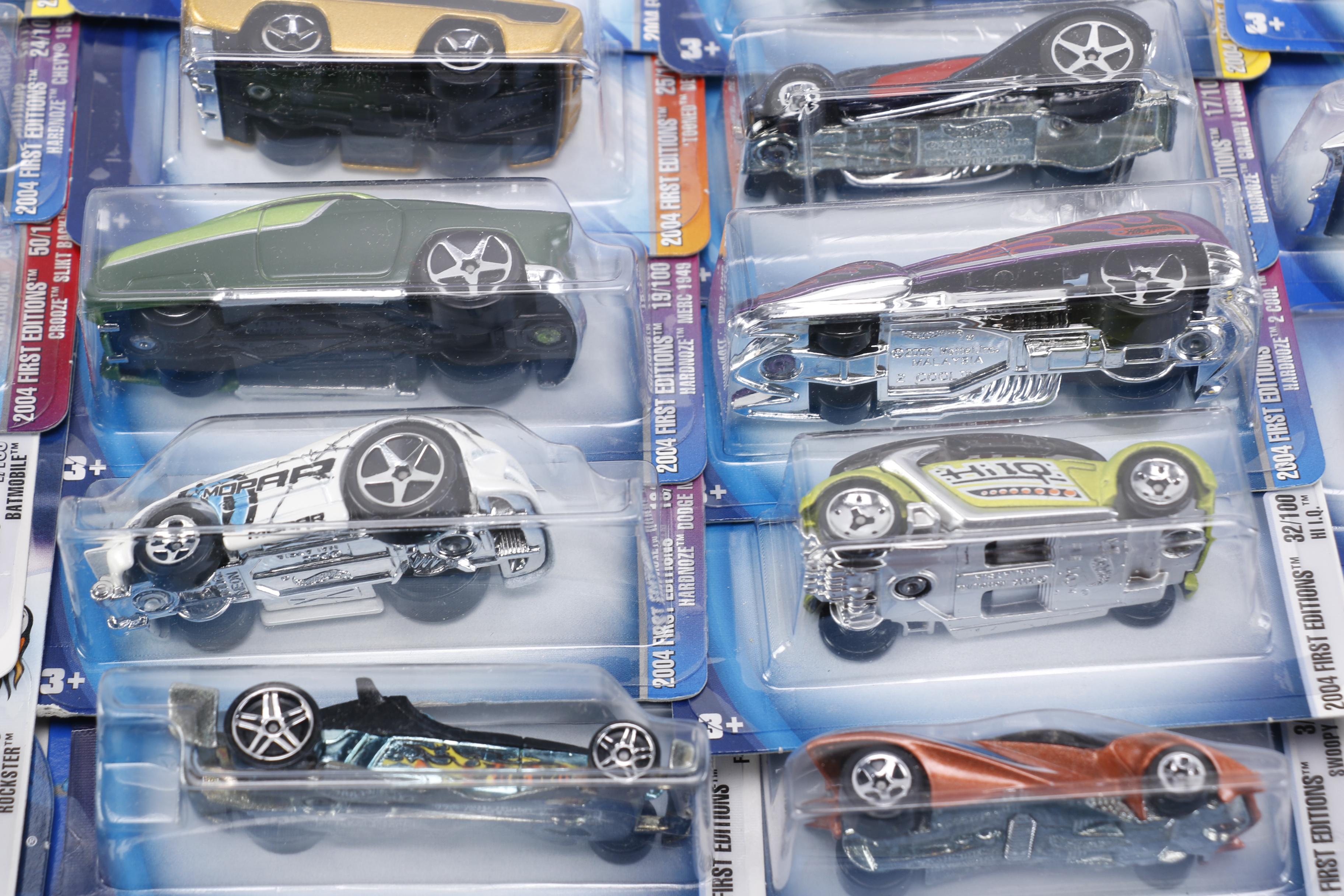 Collection of Hot Wheels Cars