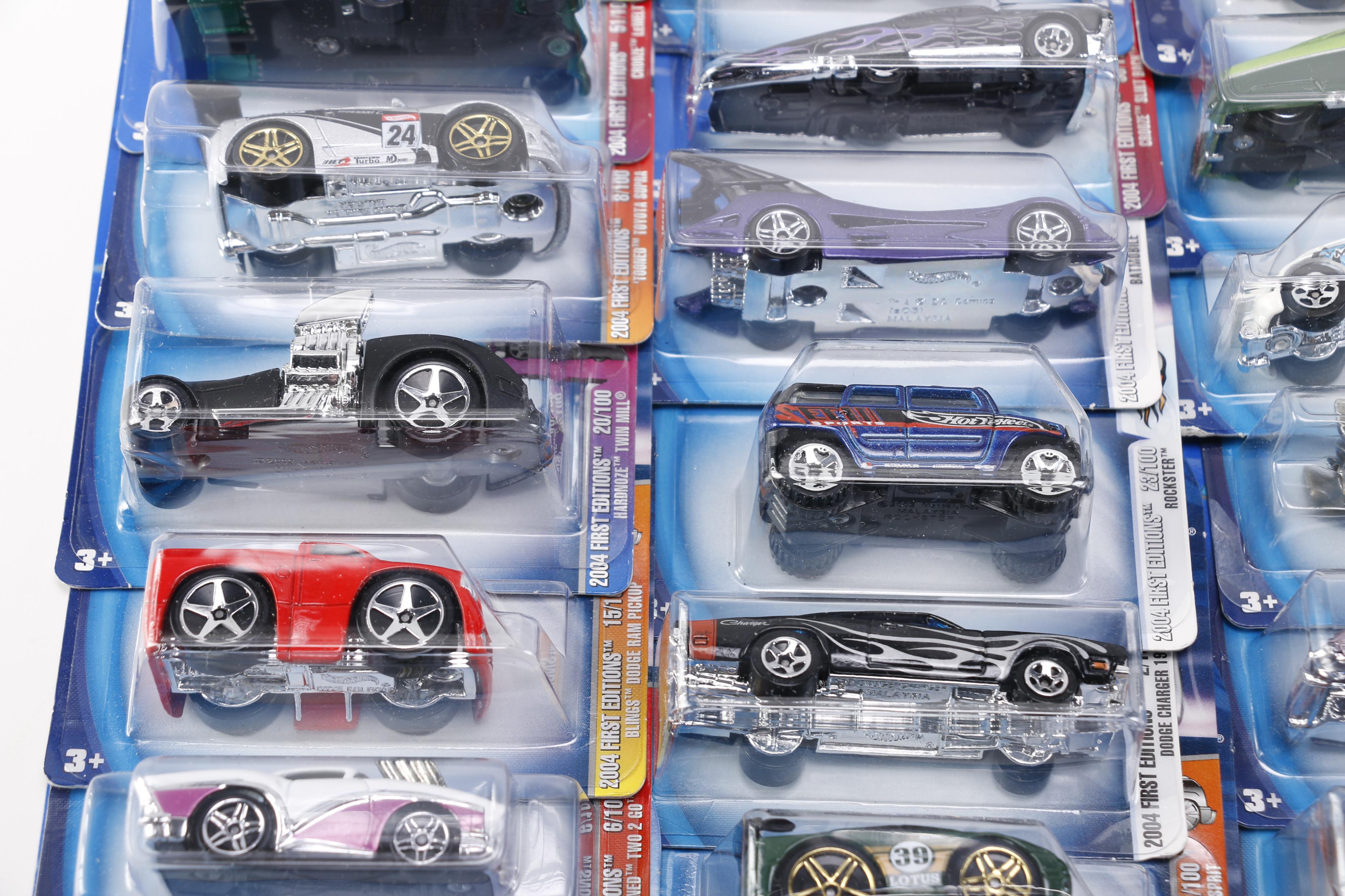 Collection of Hot Wheels Cars