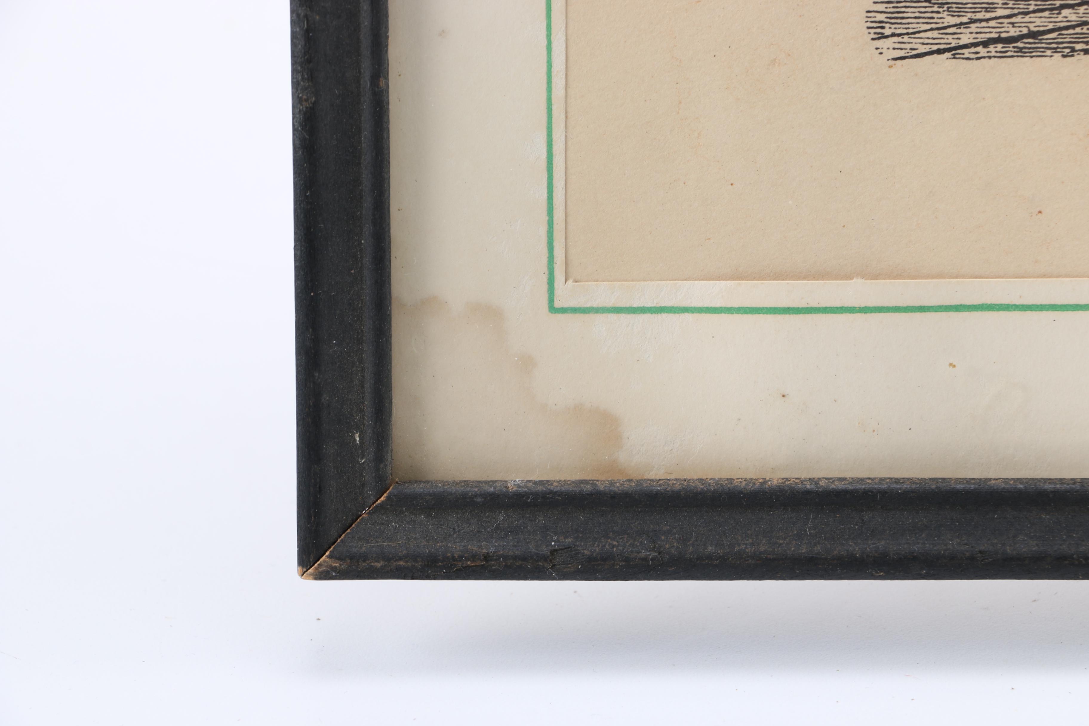 Framed Lithograph of the Georgia State Capitol