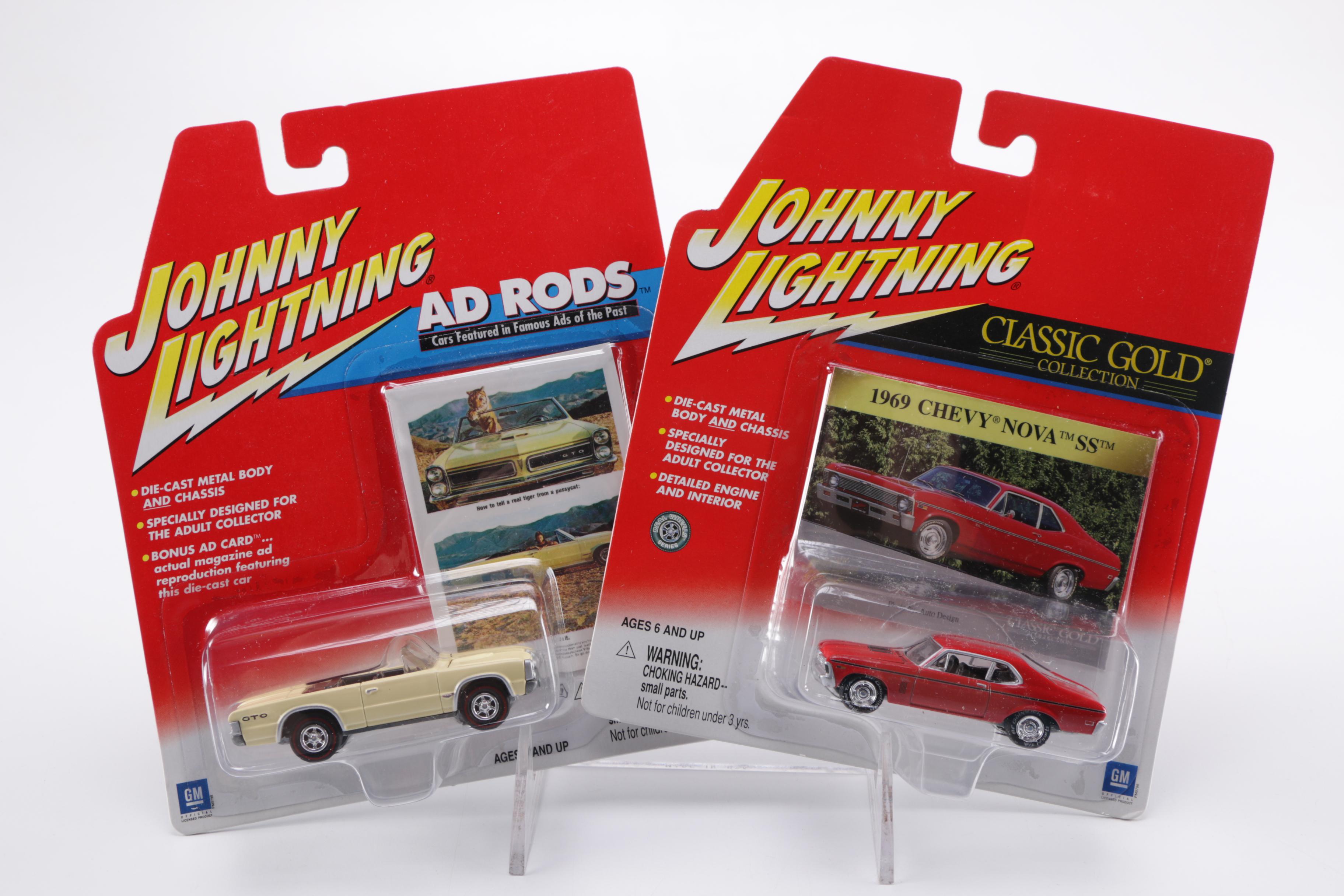 Johnny Lightning Die-Cast Collectible Cars