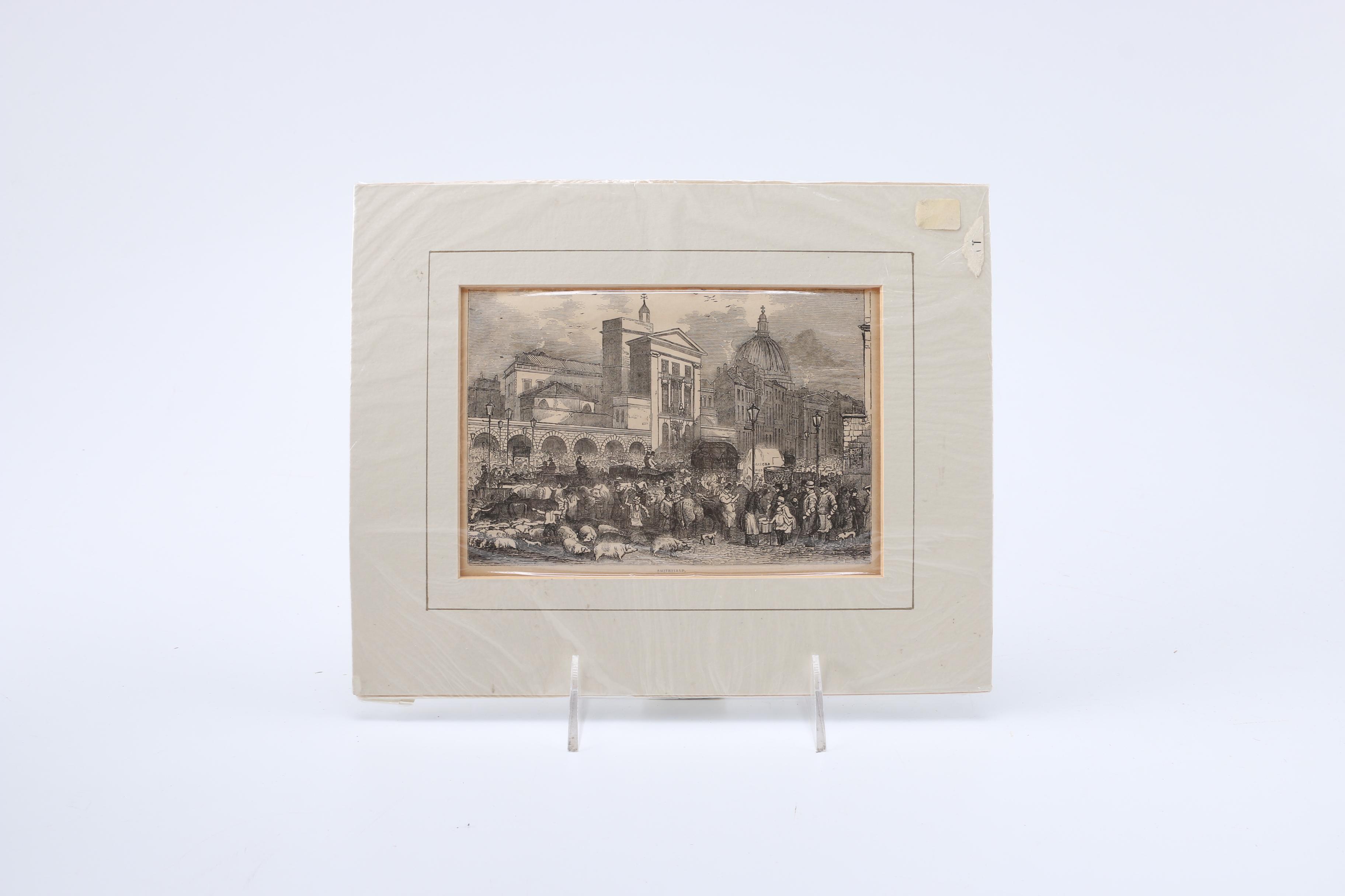 Engravings on Paper of European Architecture