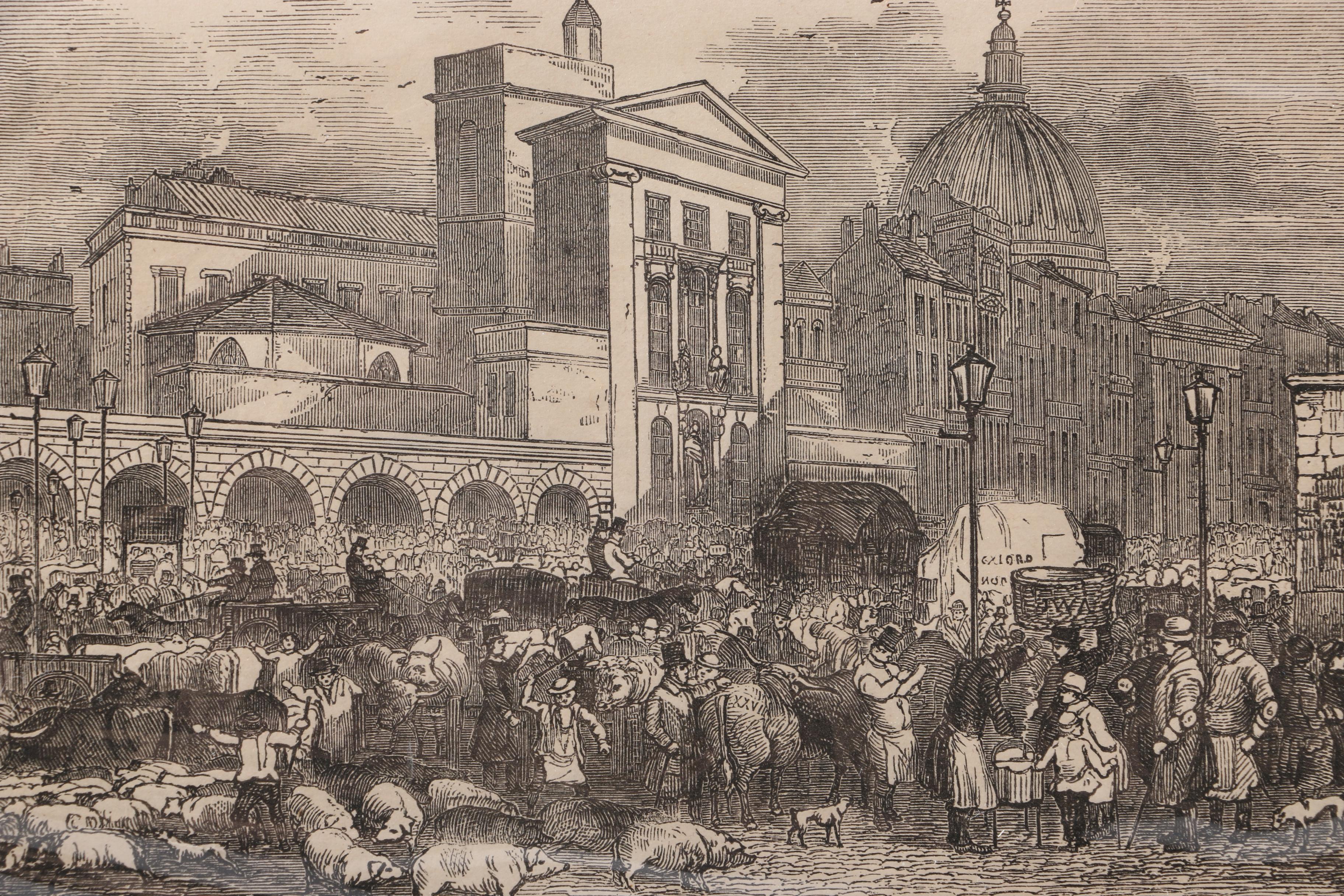 Engravings on Paper of European Architecture