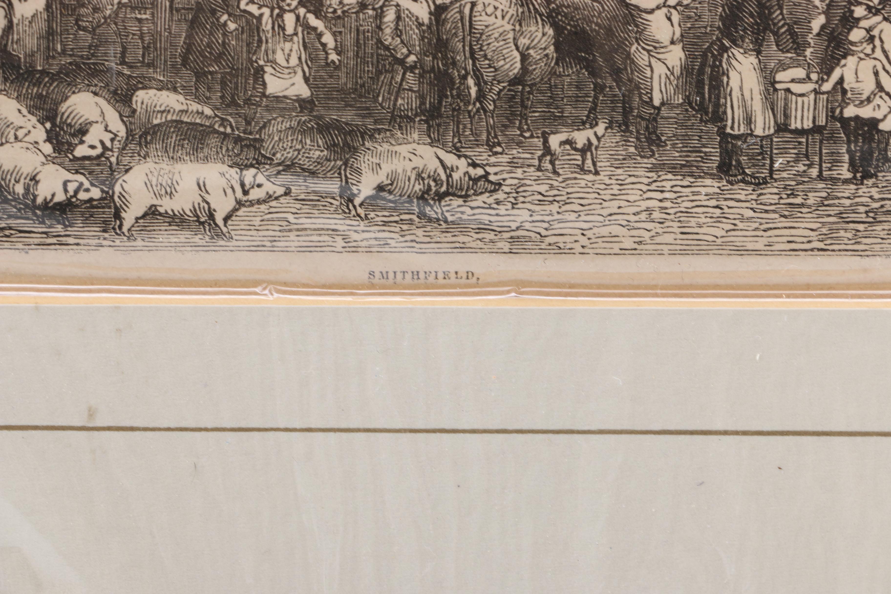 Engravings on Paper of European Architecture