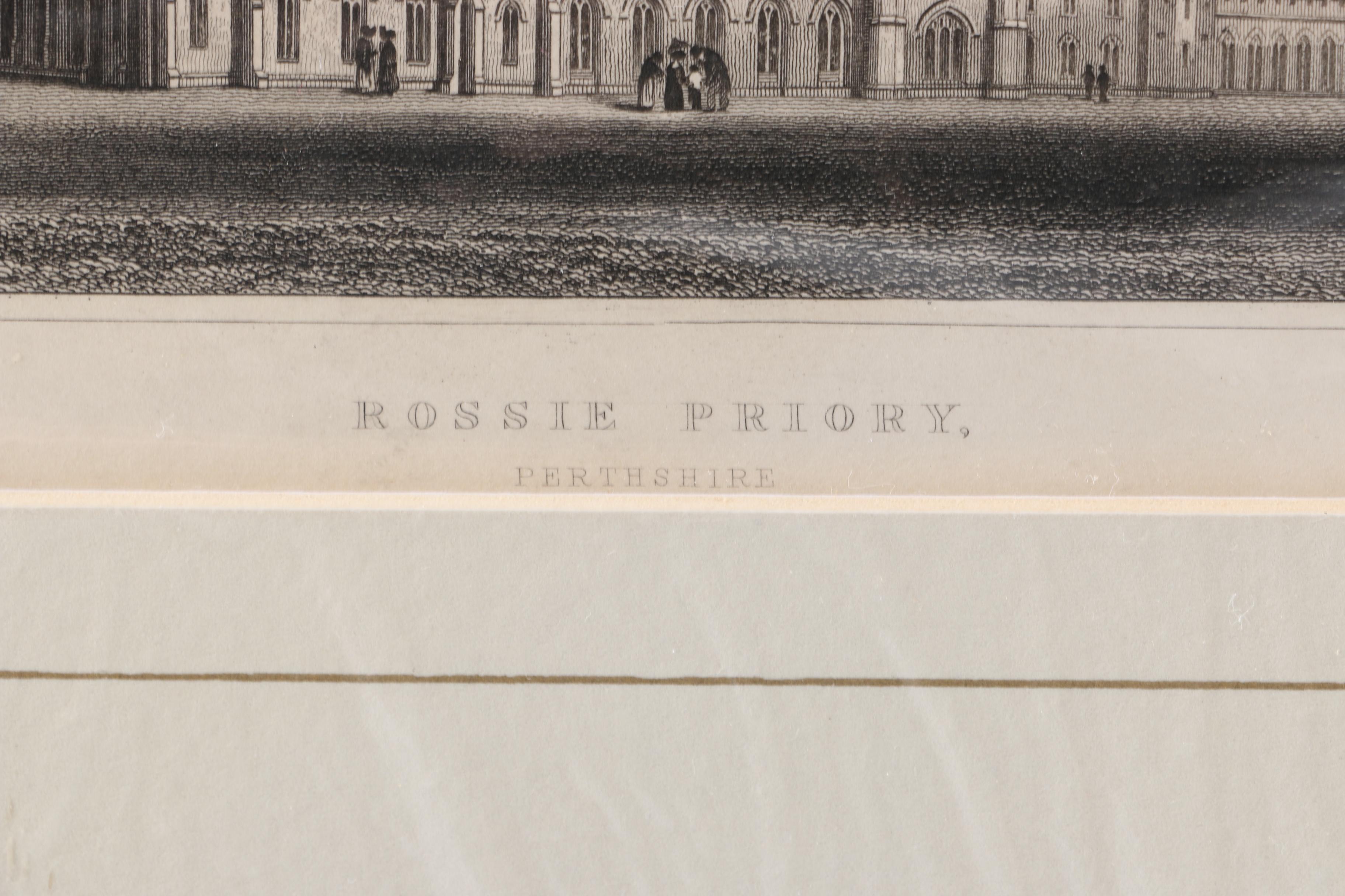 Engravings on Paper of European Architecture