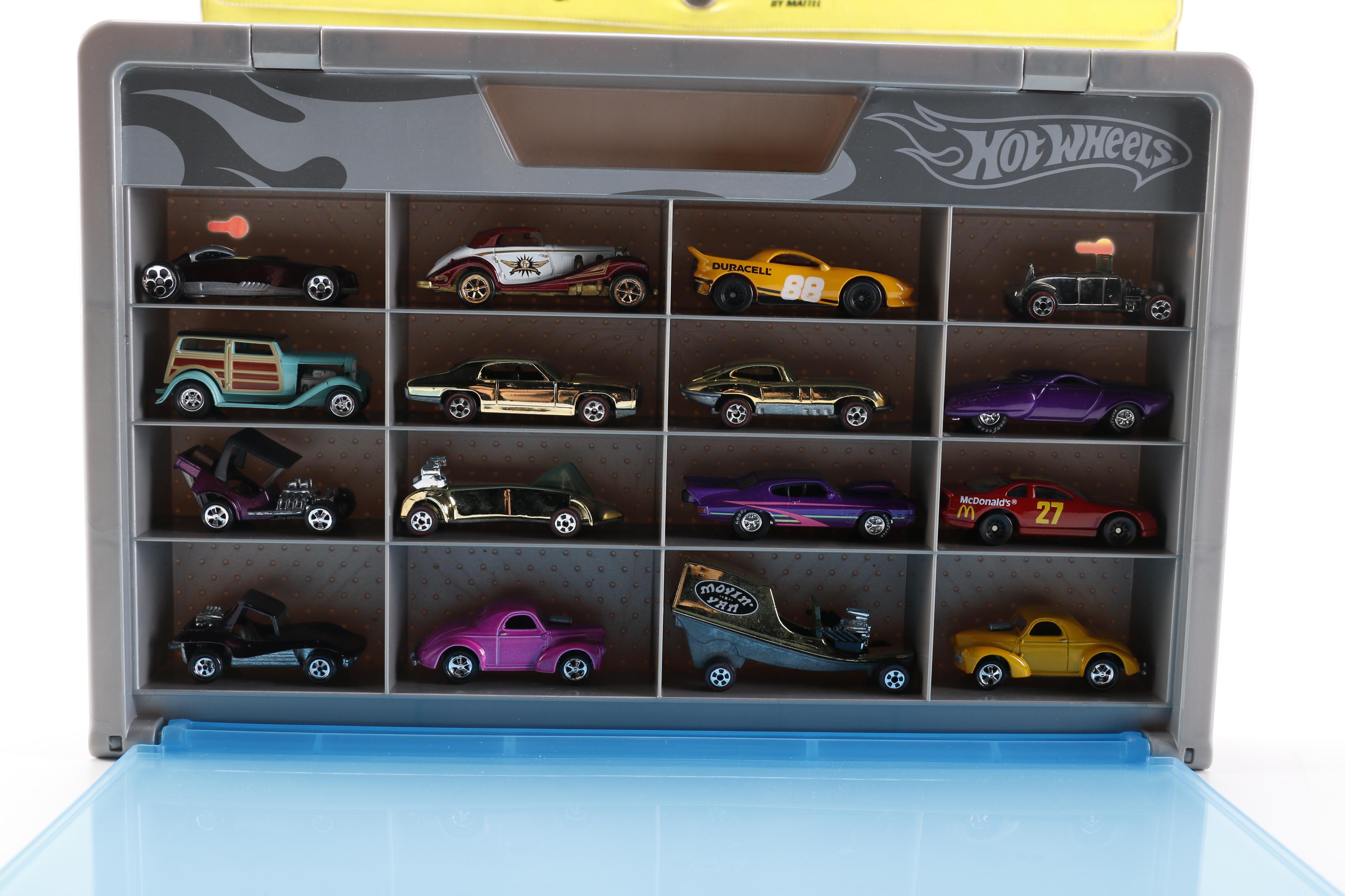 Hot Wheels Carrying Cases With Cars