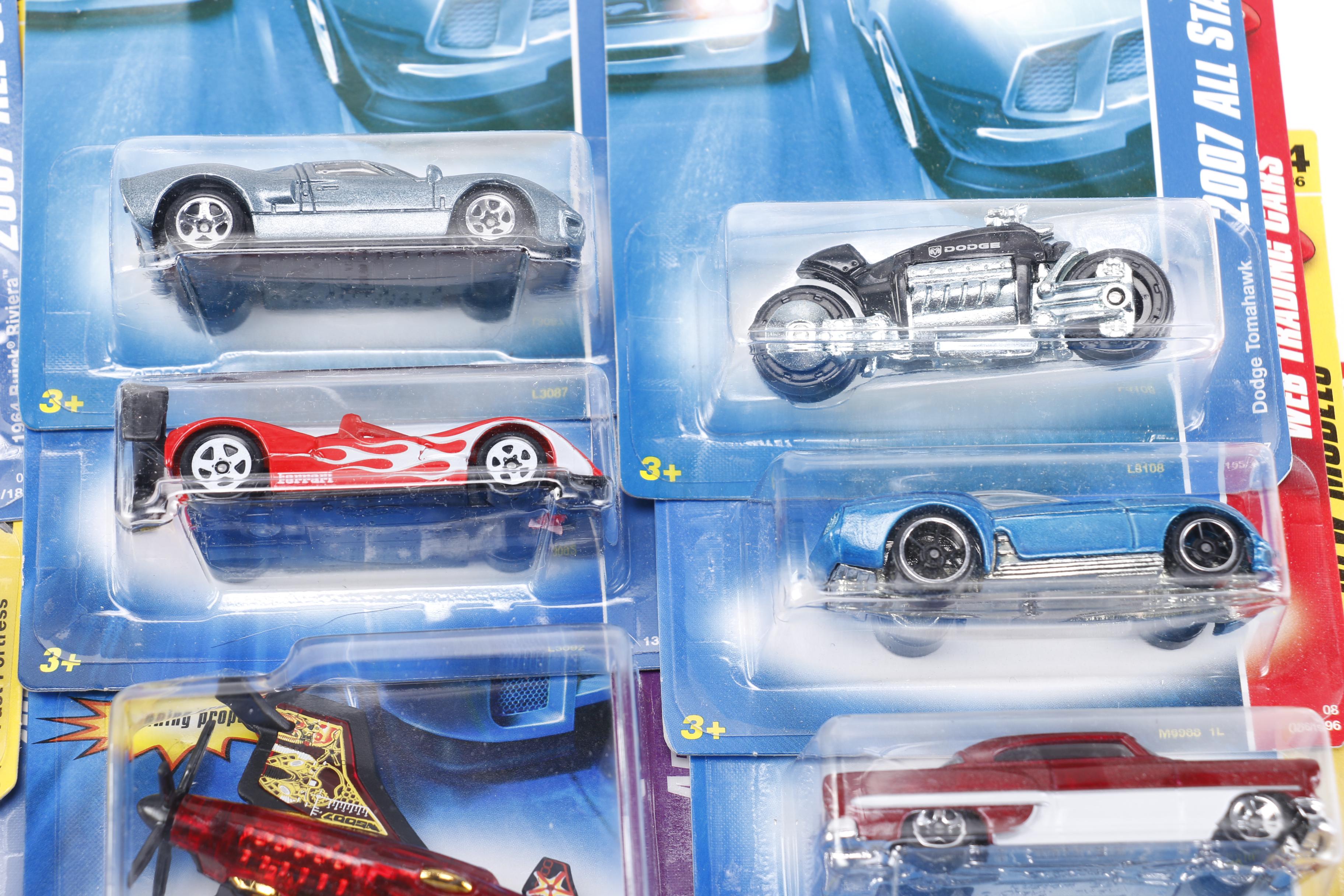 Collection of Hot Wheel Cars