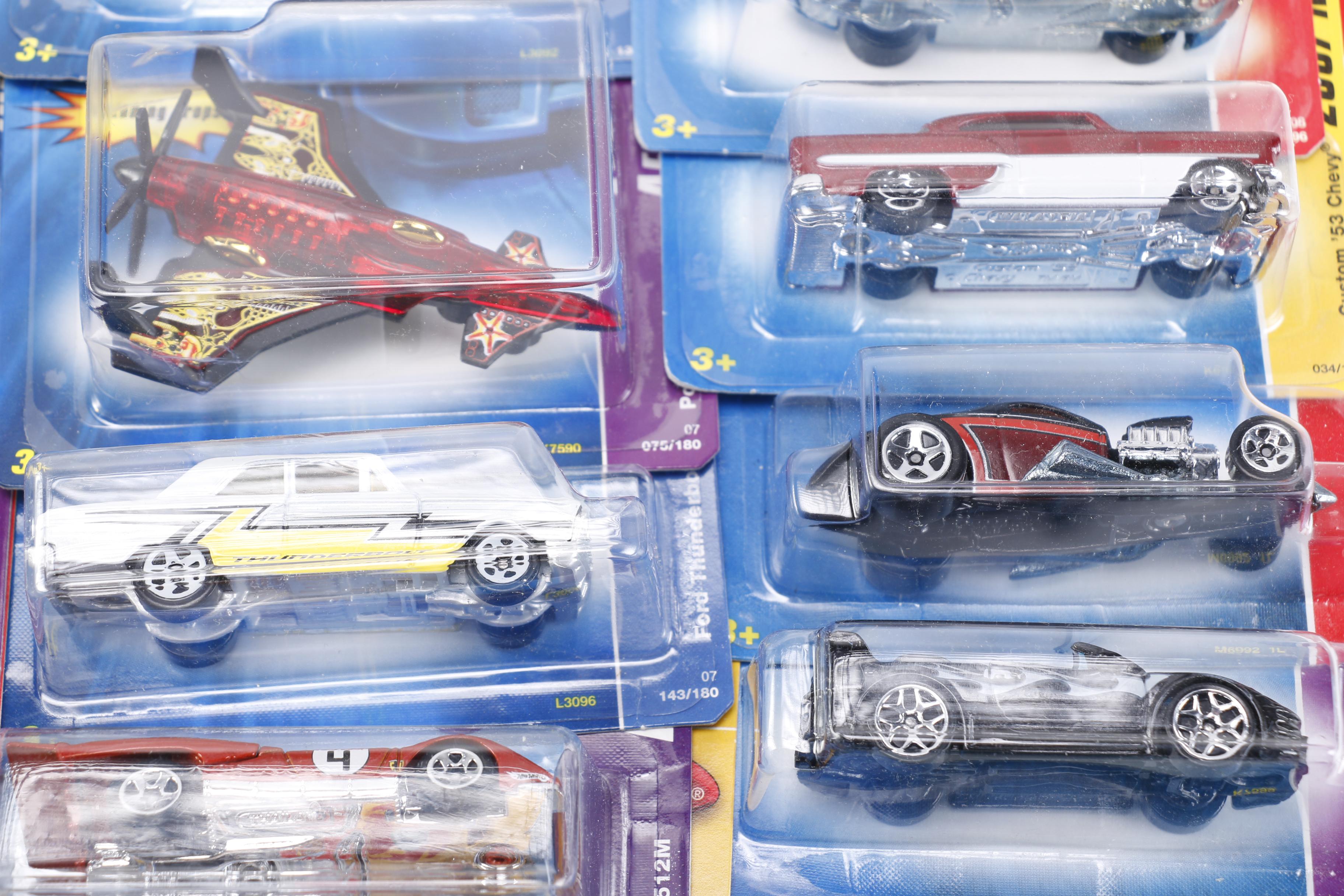 Collection of Hot Wheel Cars