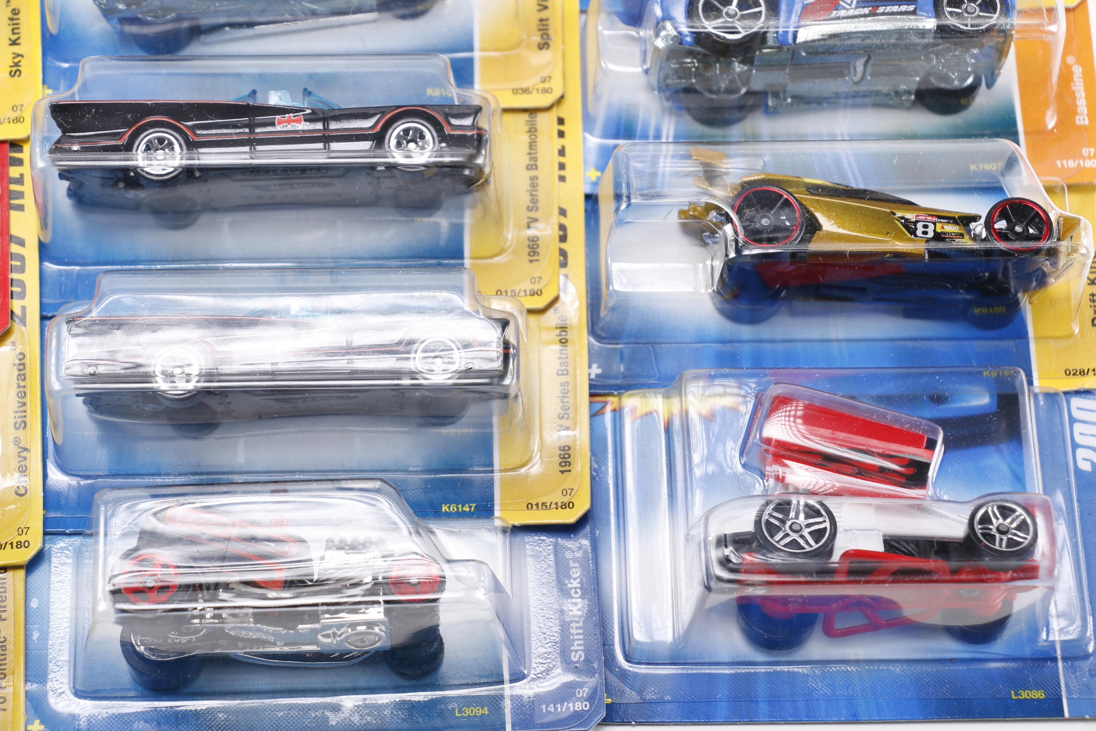 Collection of Hot Wheel Cars
