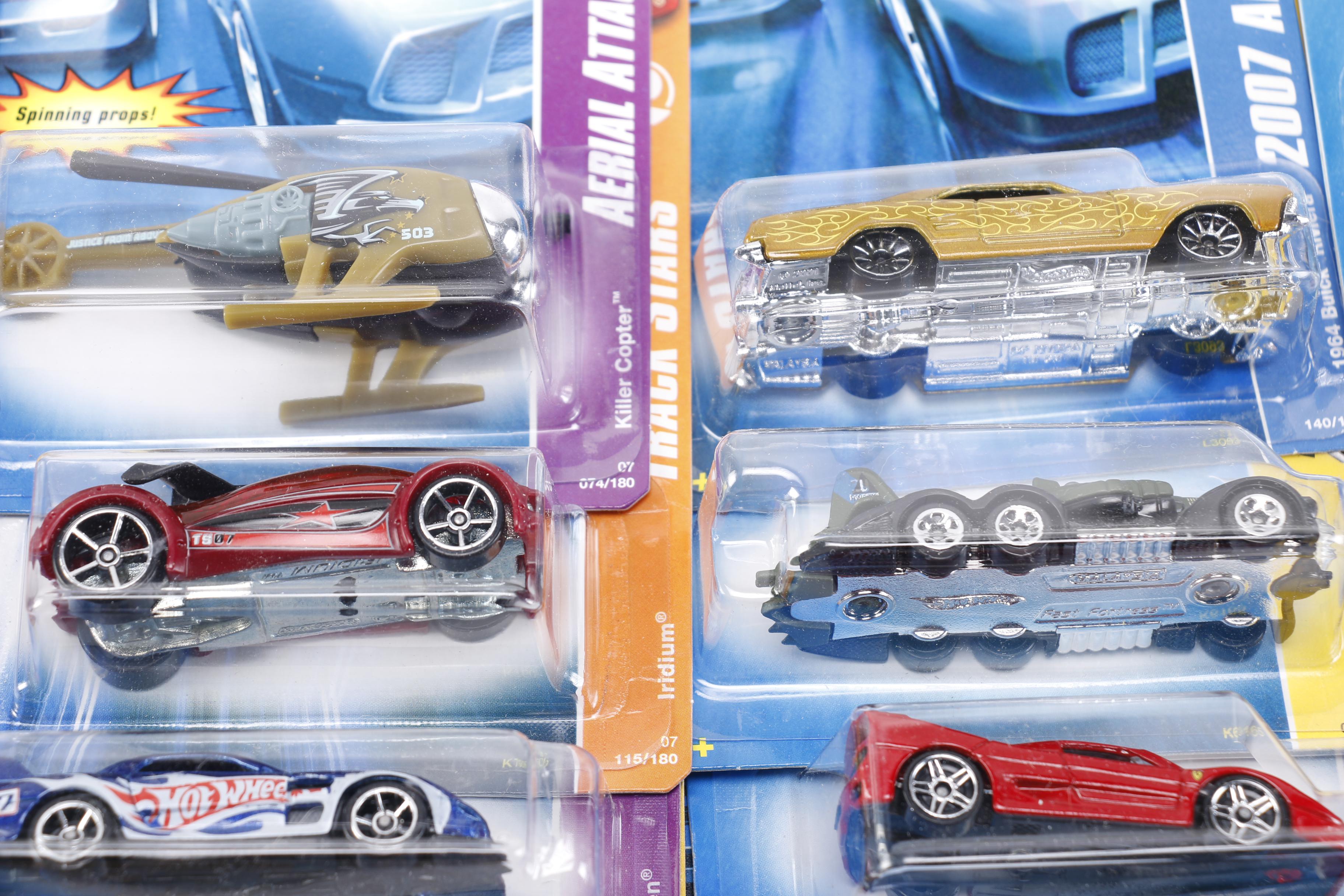 Collection of Hot Wheel Cars