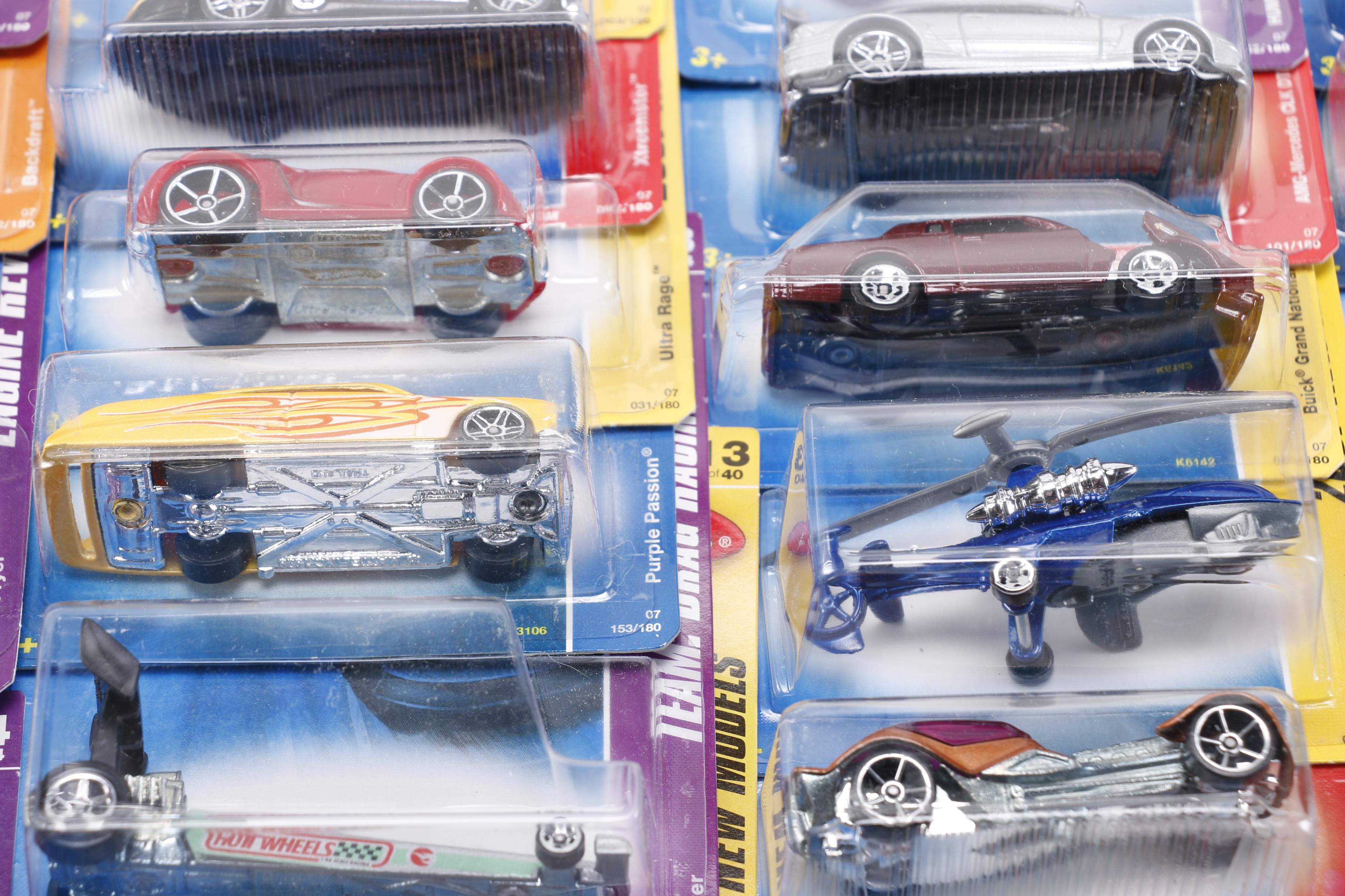 Collection of Hot Wheel Cars