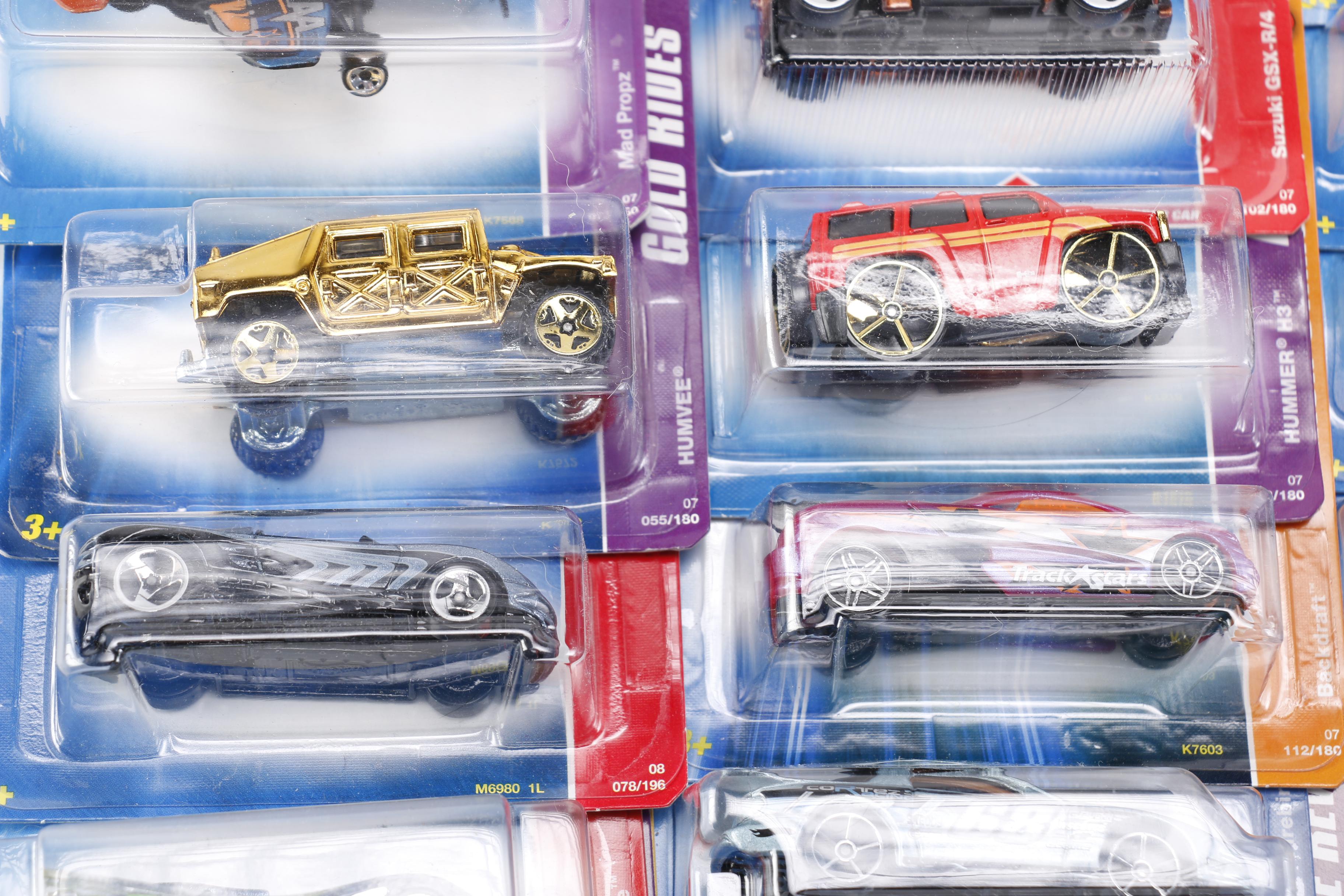 Collection of Hot Wheel Cars