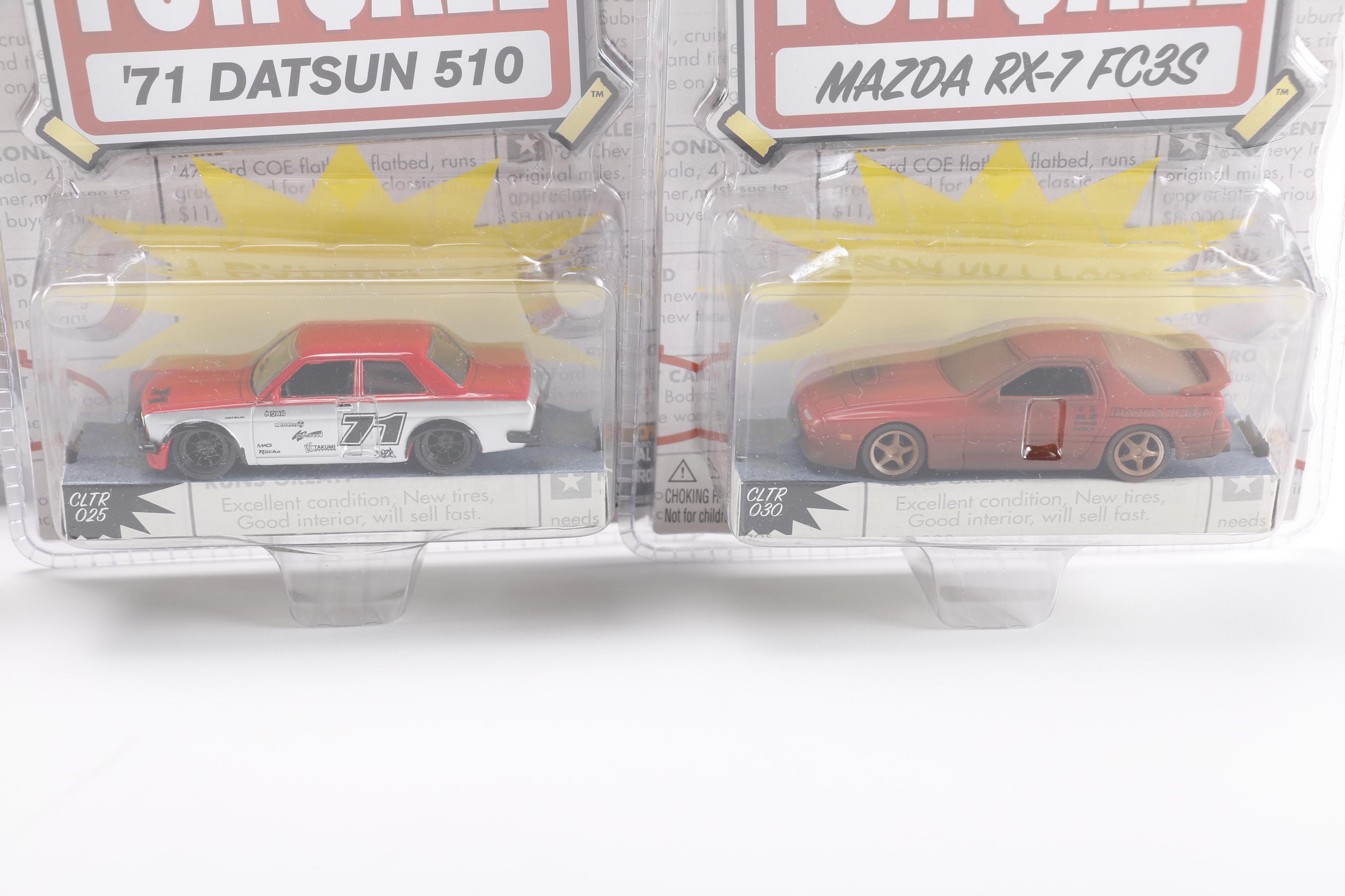 Collection of Jada Toys "For Sale" Cars