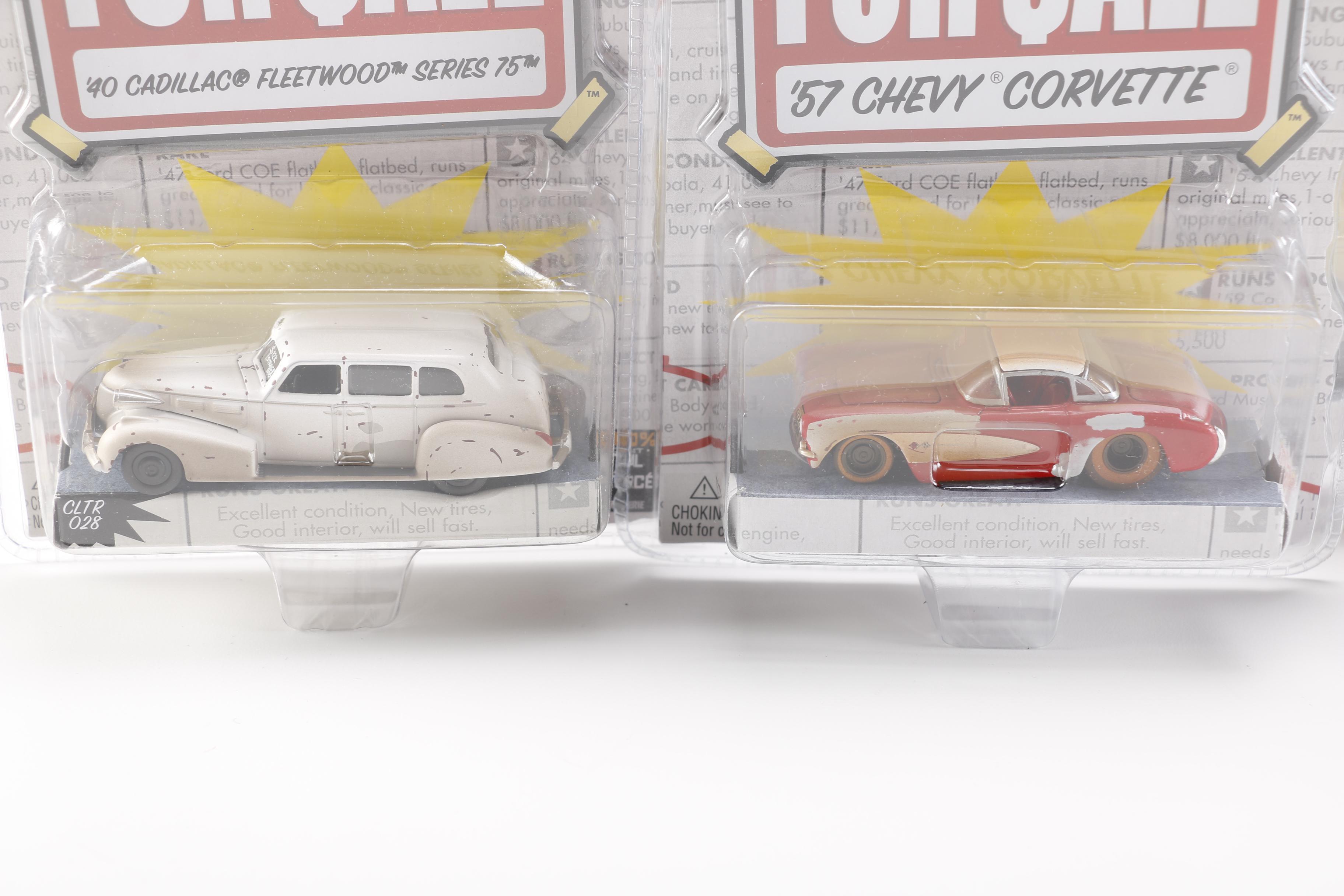 Collection of Jada Toys "For Sale" Cars