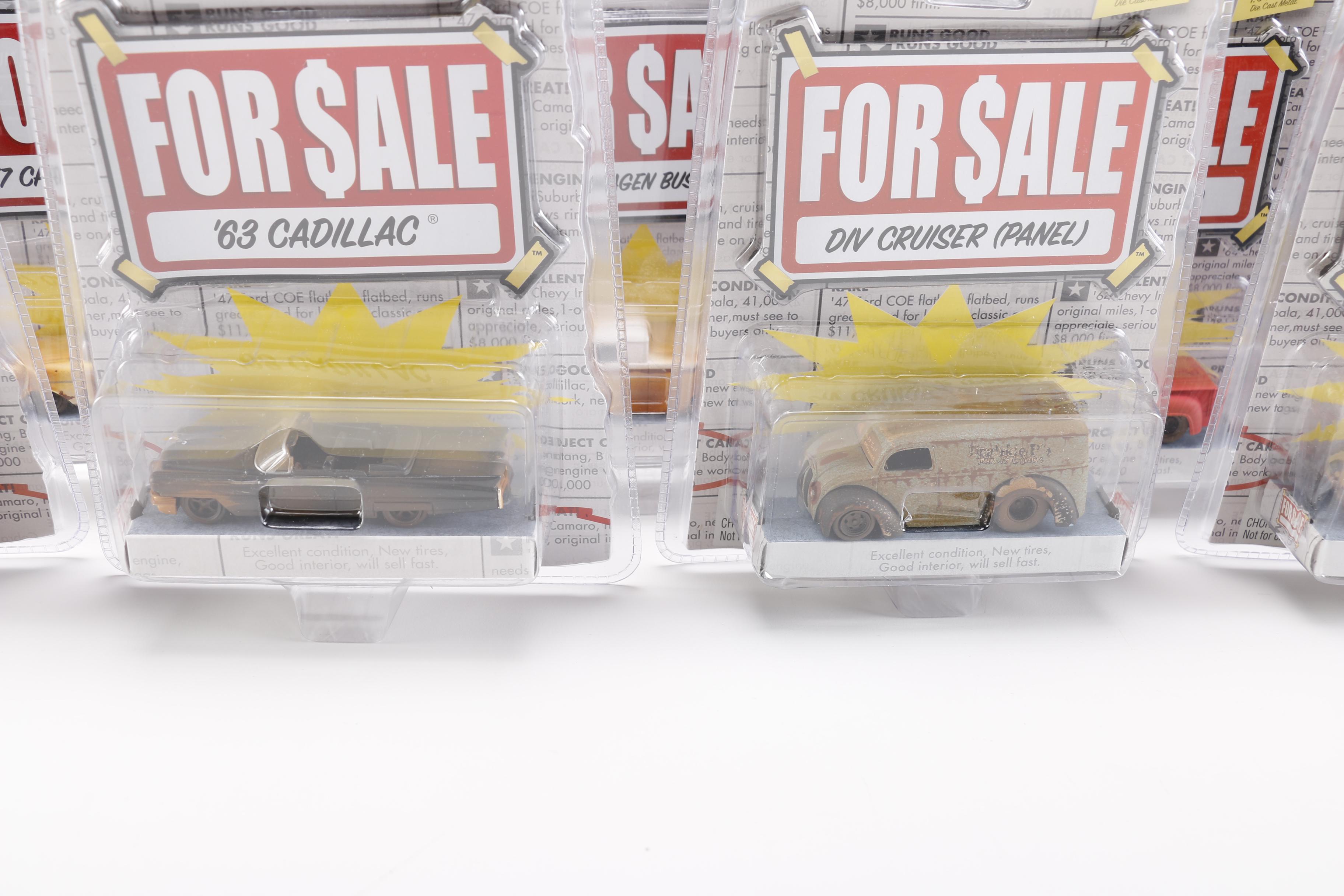 Collection of Jada Toys "For Sale" Cars