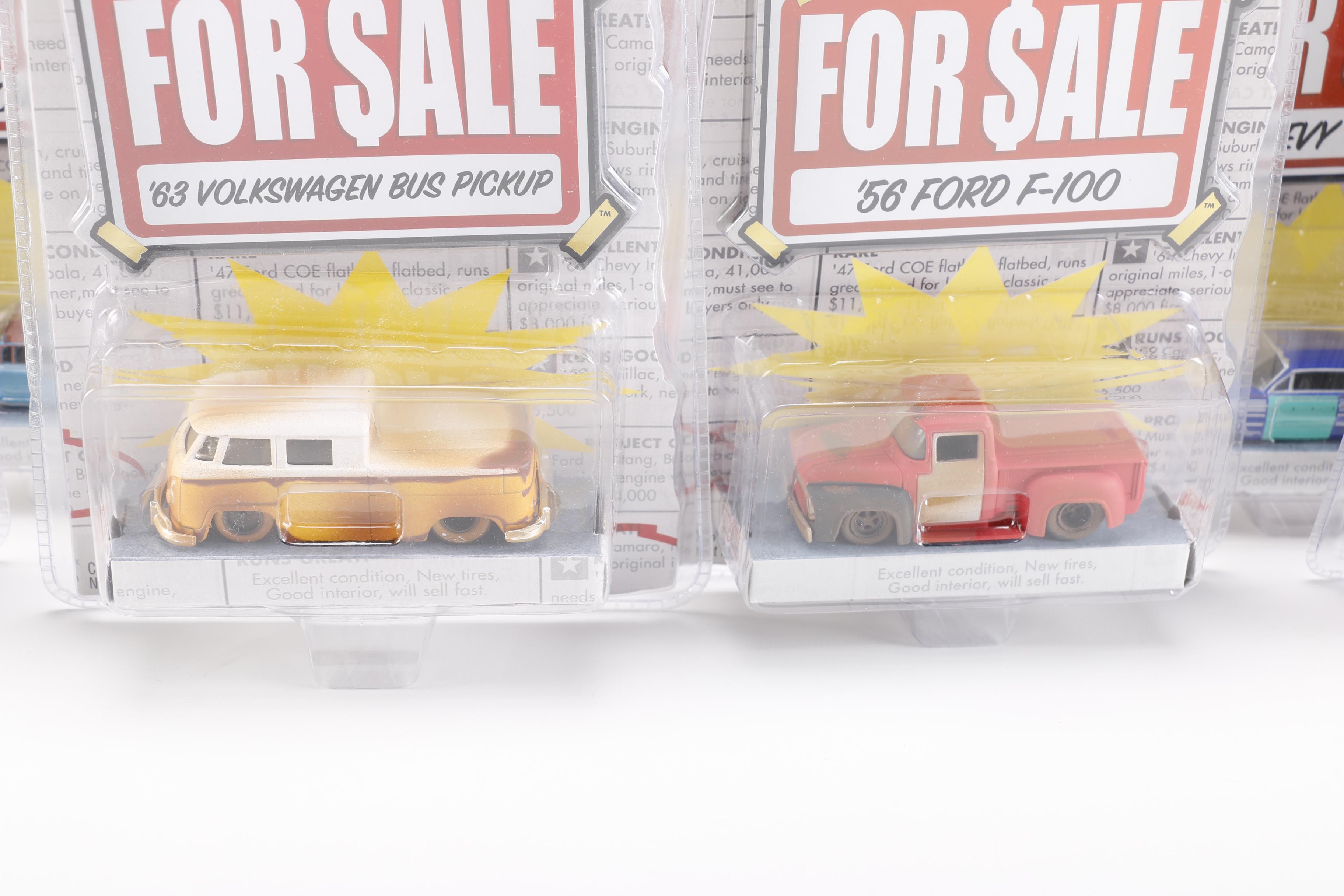 Collection of Jada Toys "For Sale" Cars