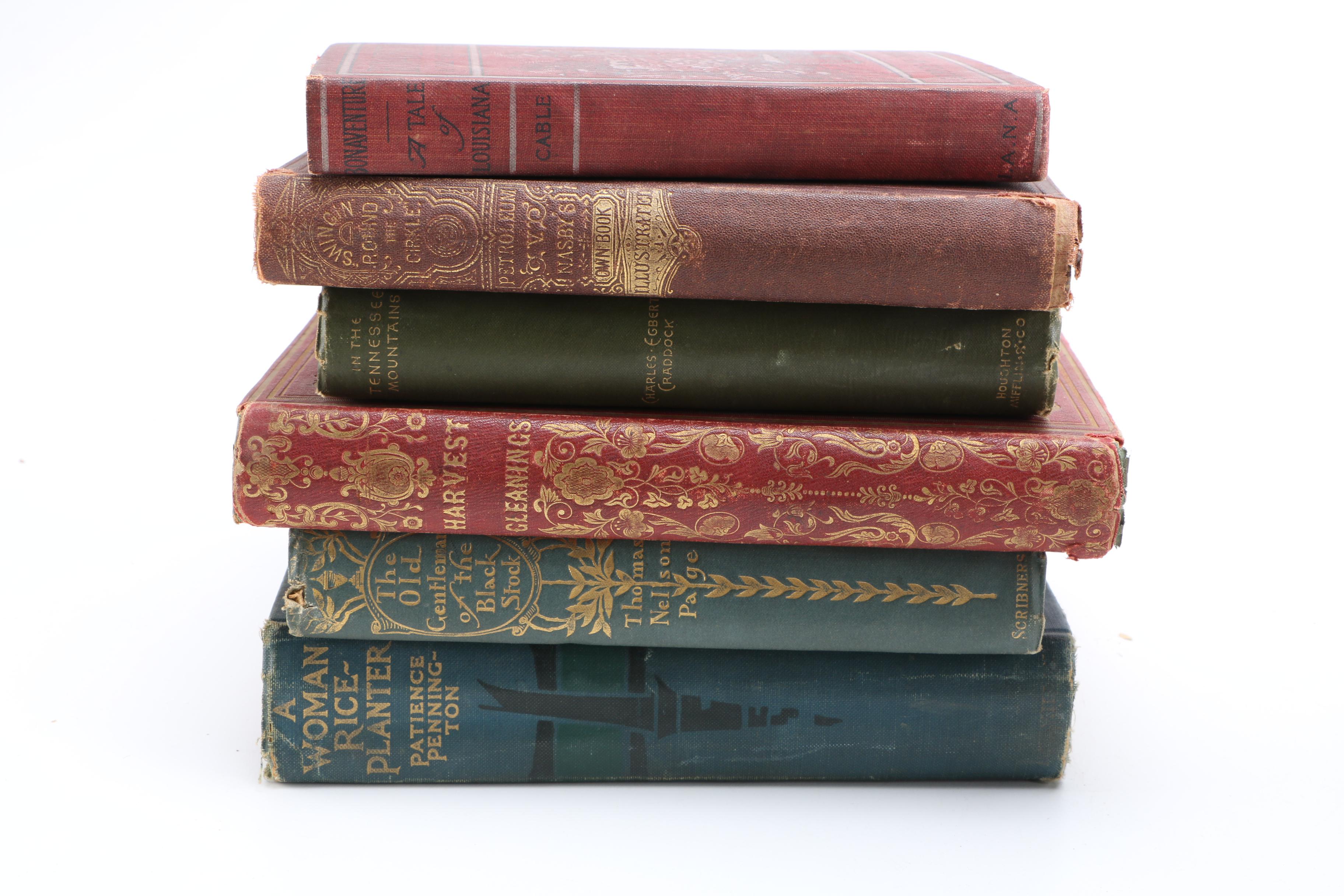 Antique Books Including 1850 "Harvest Gleanings, A Holiday Book"