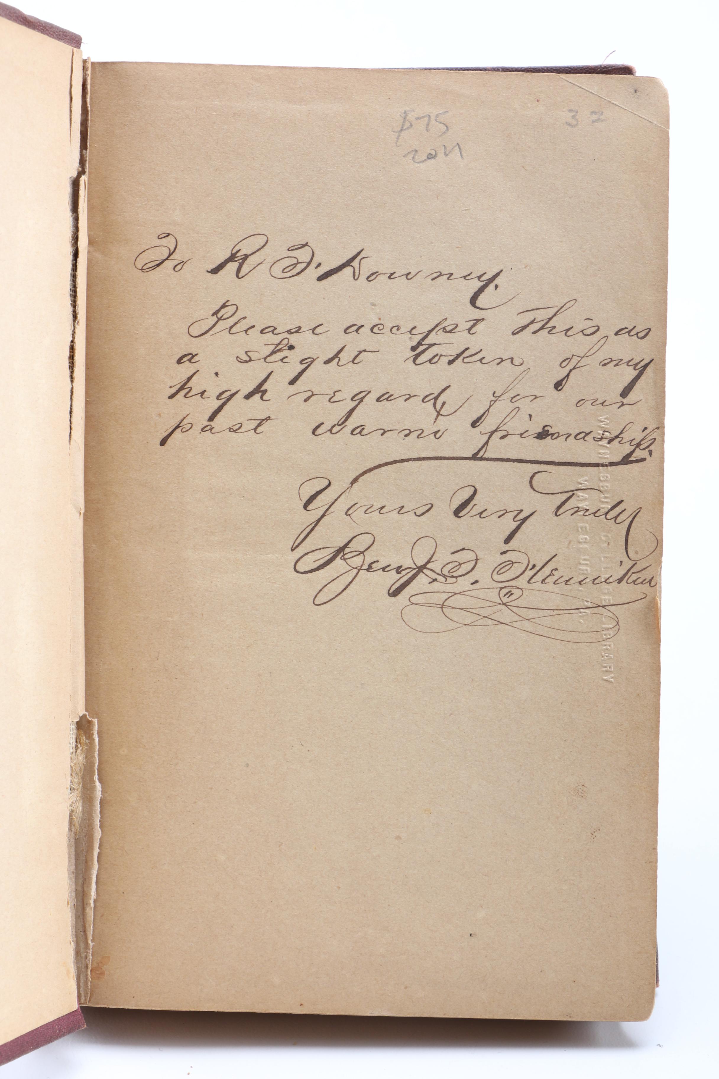 Antique Books Including 1850 "Harvest Gleanings, A Holiday Book"