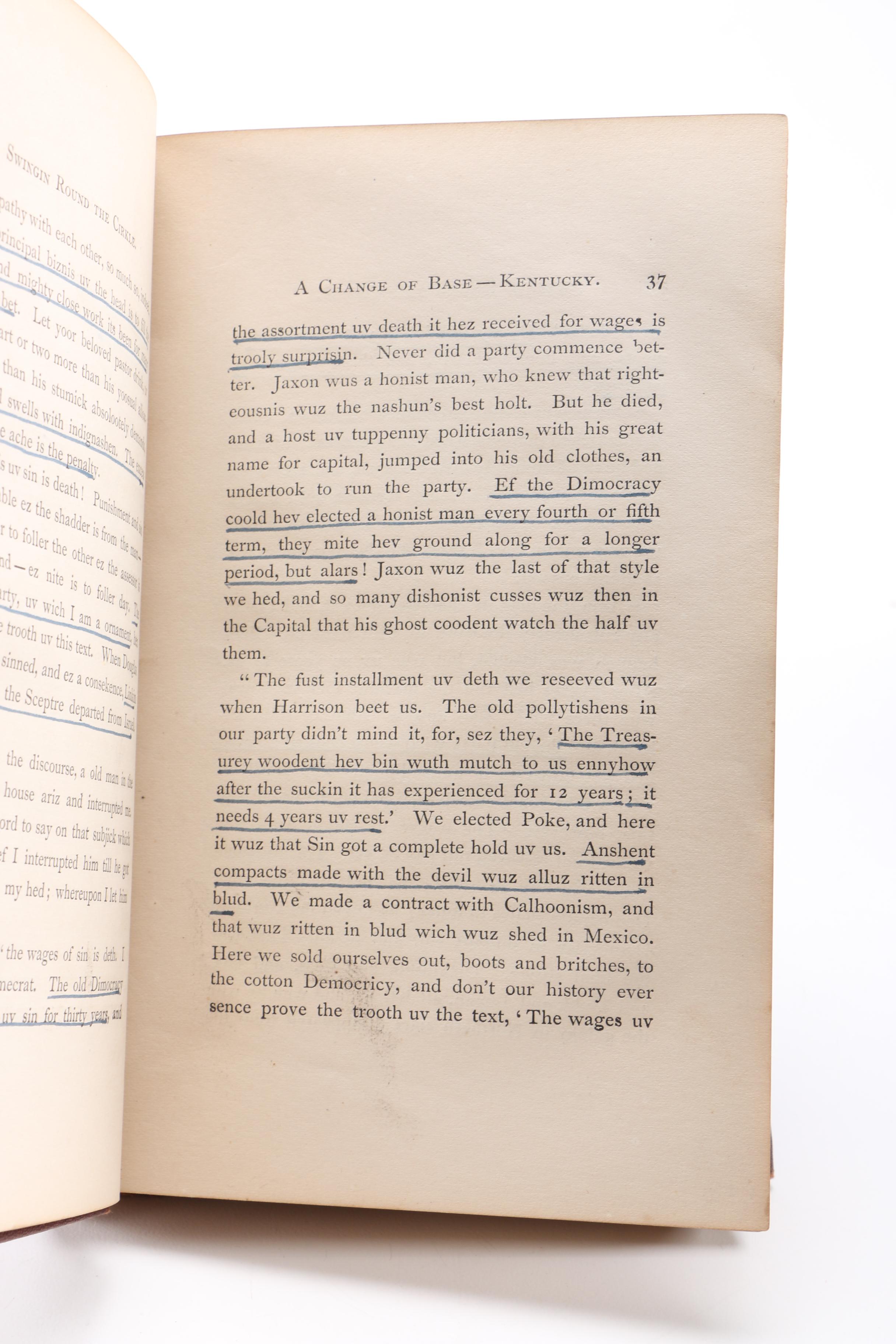 Antique Books Including 1850 "Harvest Gleanings, A Holiday Book"