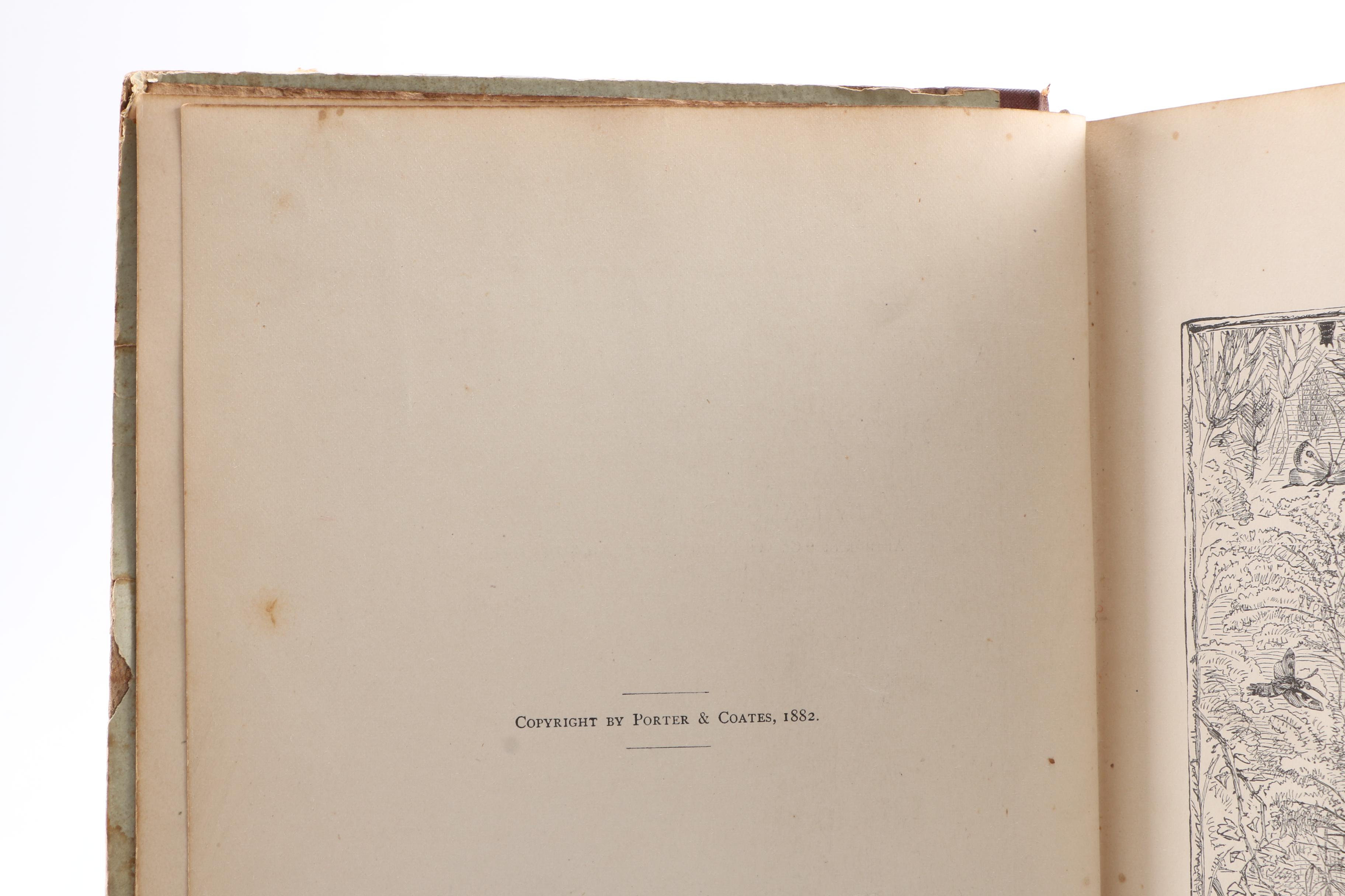 Antique Books Including 1850 "Harvest Gleanings, A Holiday Book"