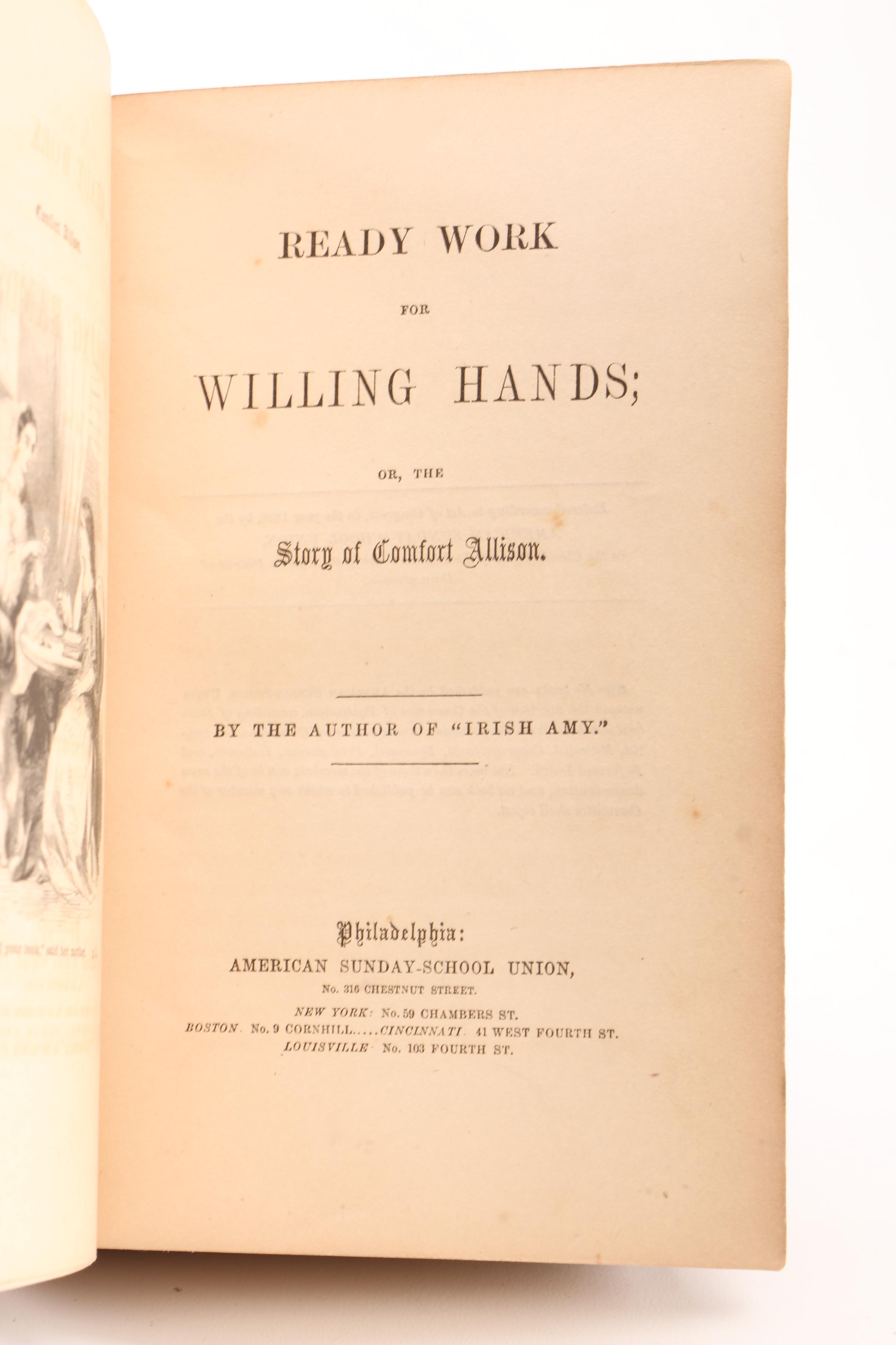 Antique Books Including 1850 "Harvest Gleanings, A Holiday Book"