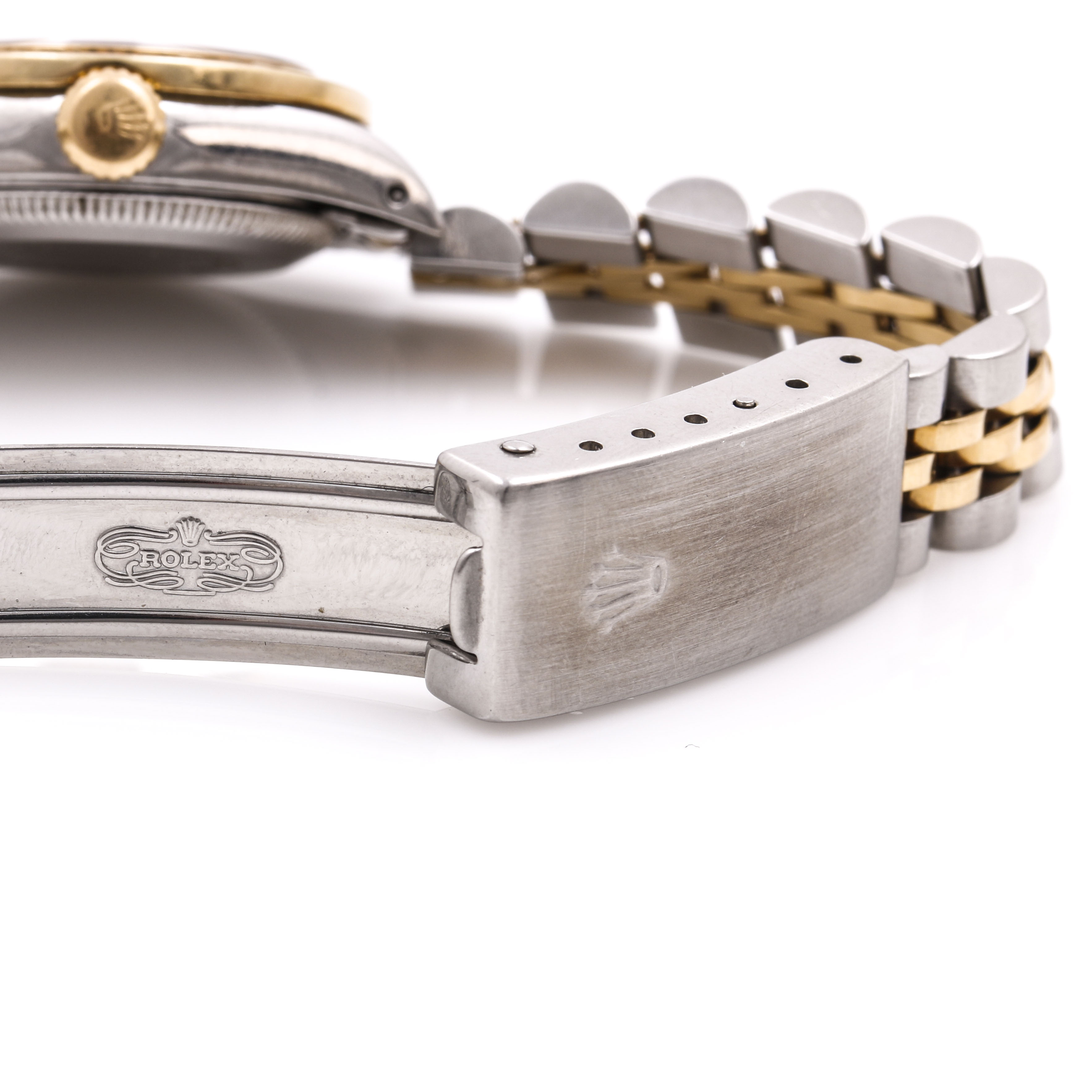 18K Yellow Gold and Stainless Steel Rolex Watch