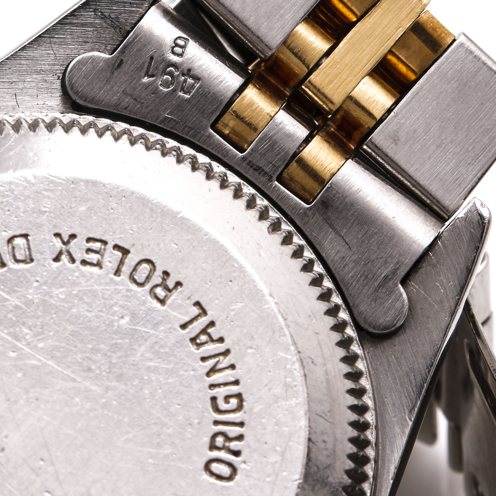 18K Yellow Gold and Stainless Steel Rolex Watch