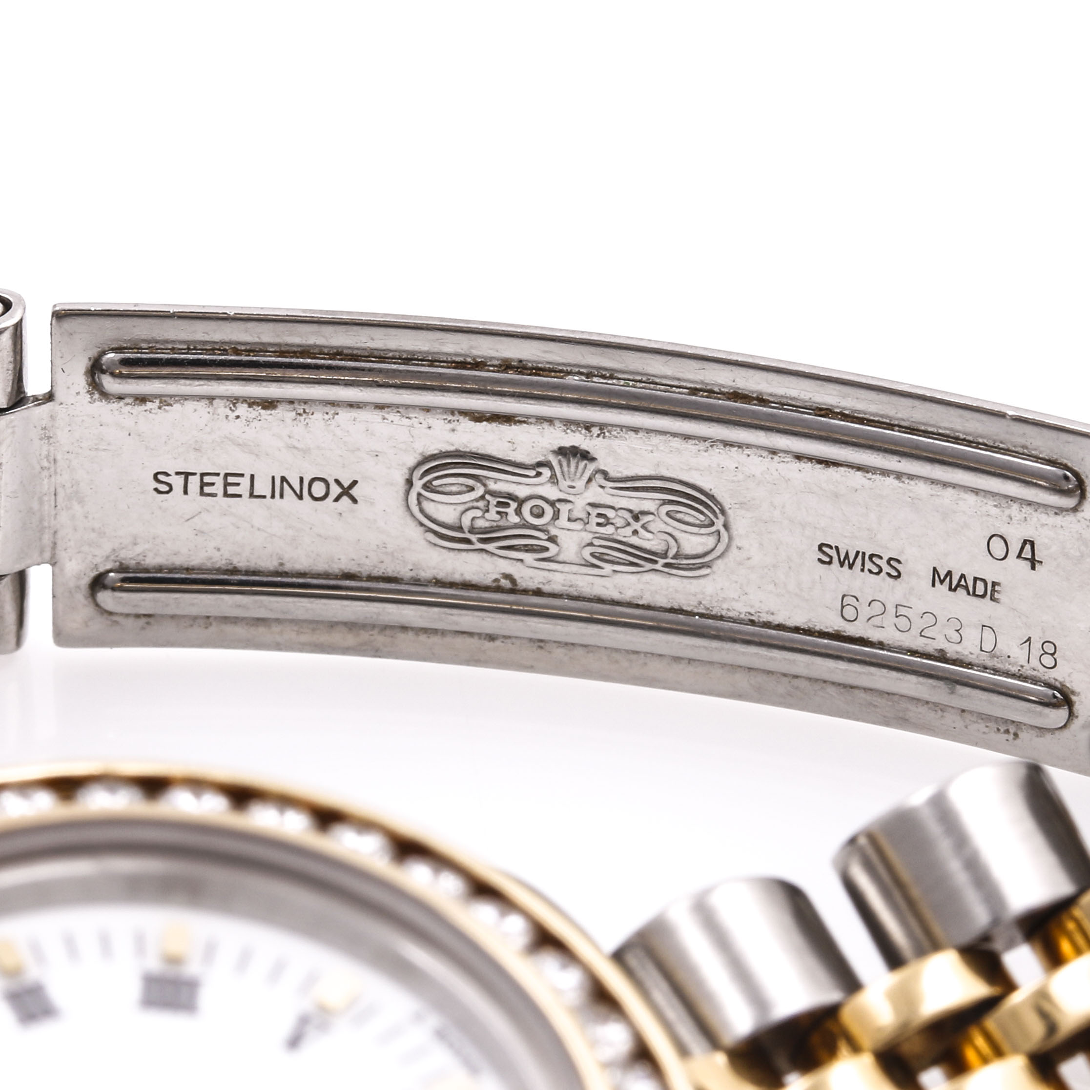 18K Yellow Gold and Stainless Steel Rolex Watch