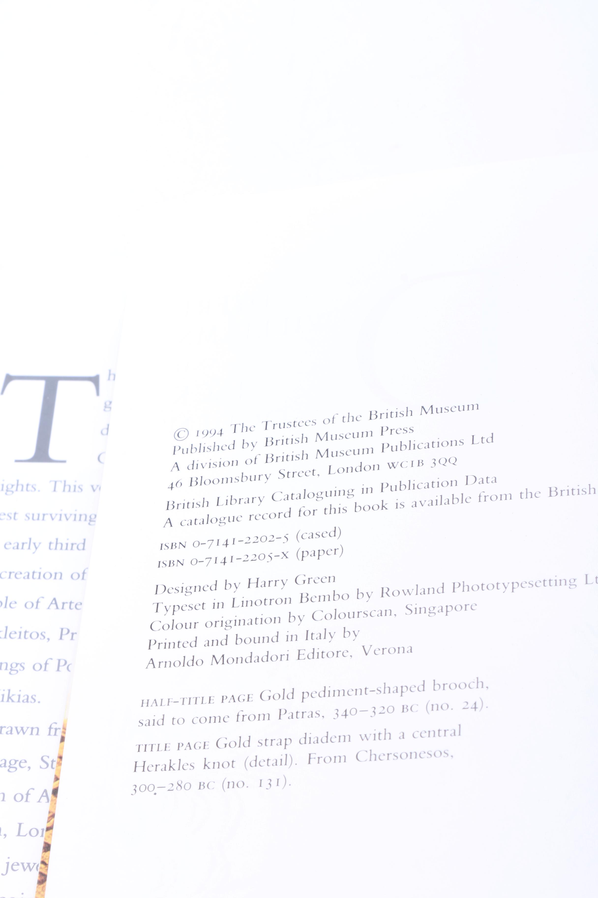 Mediterranean Art Books Including Limited Edition Reproduction "Grimani Breviary"