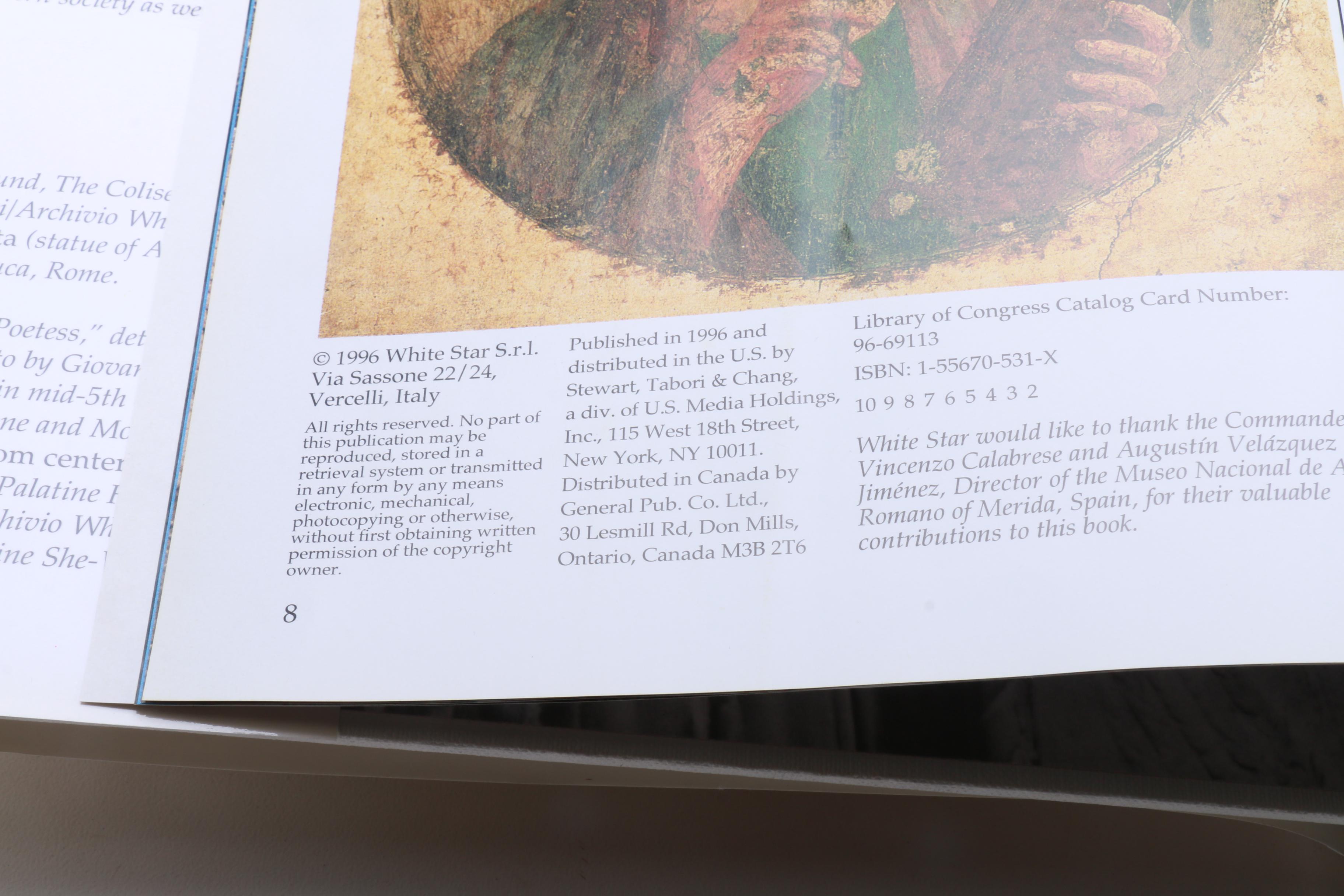 Mediterranean Art Books Including Limited Edition Reproduction "Grimani Breviary"