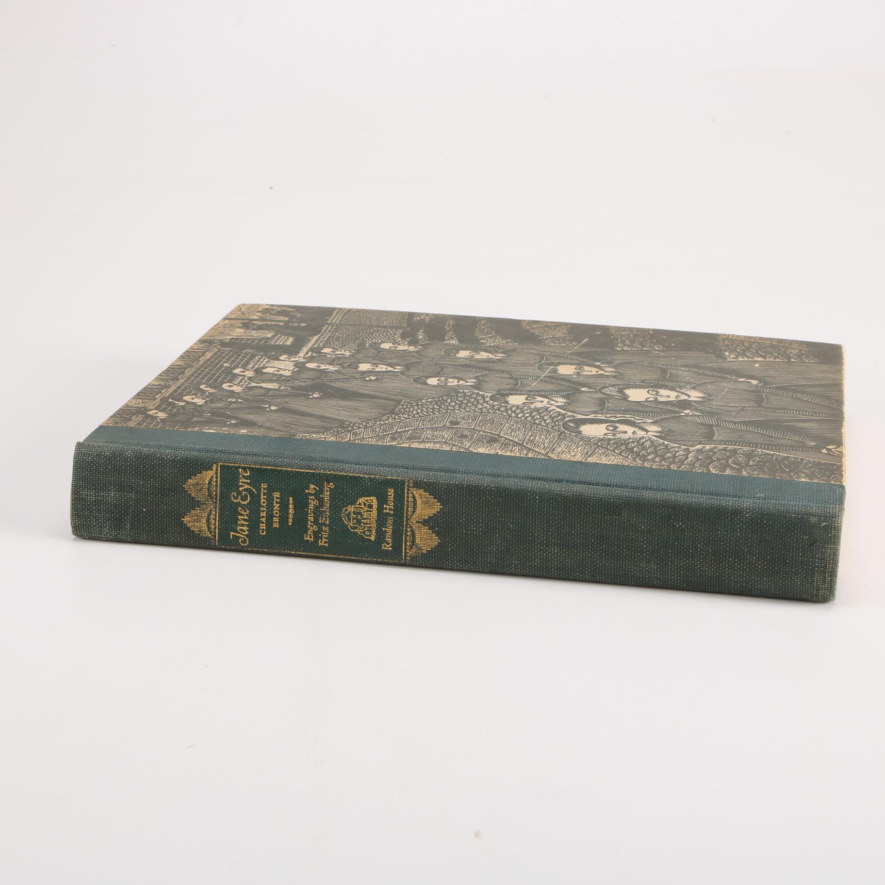1943 "Jane Eyre" by Charlotte Brontë with Engravings by Fritz Eichenberg