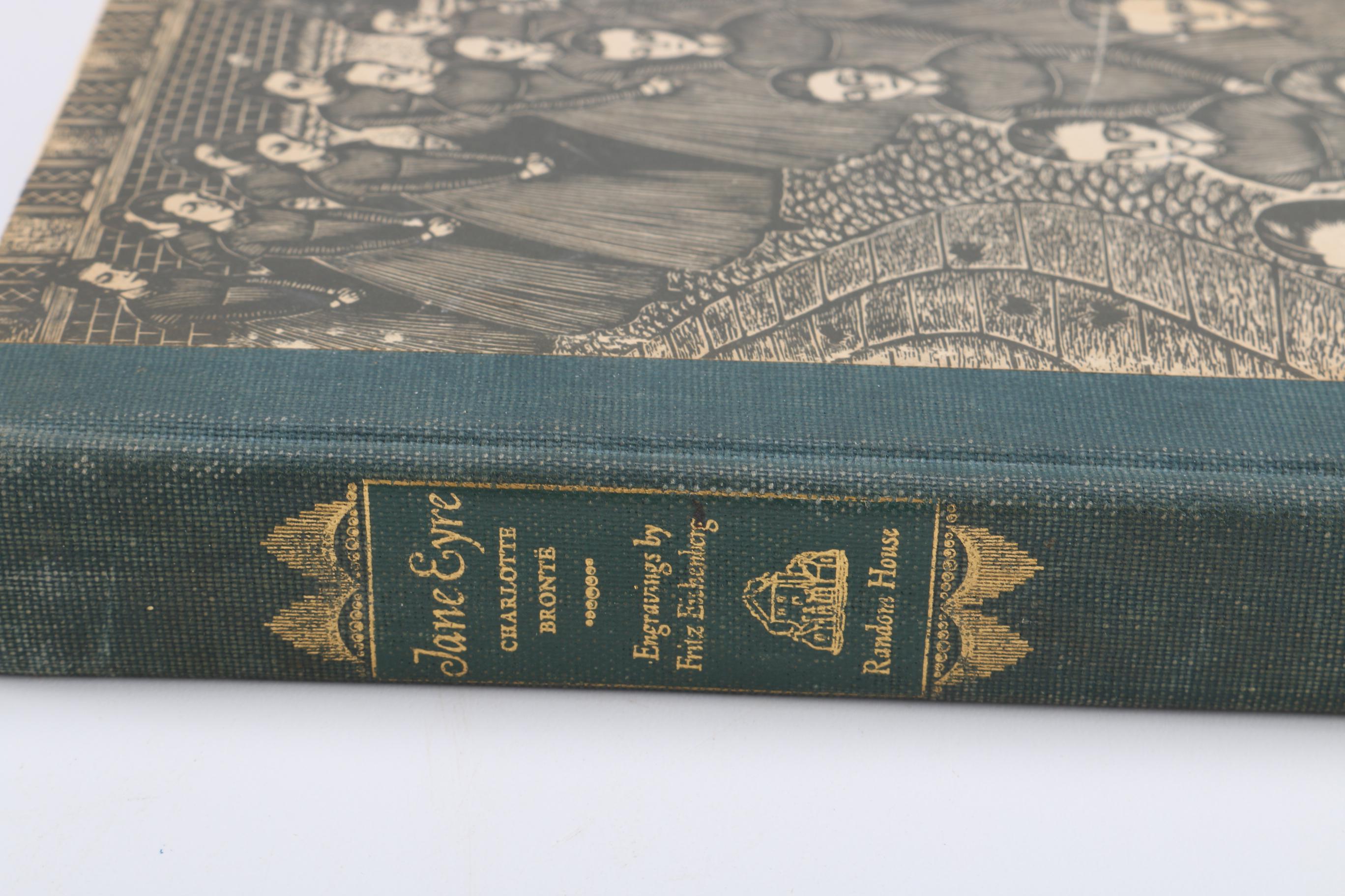 1943 "Jane Eyre" by Charlotte Brontë with Engravings by Fritz Eichenberg