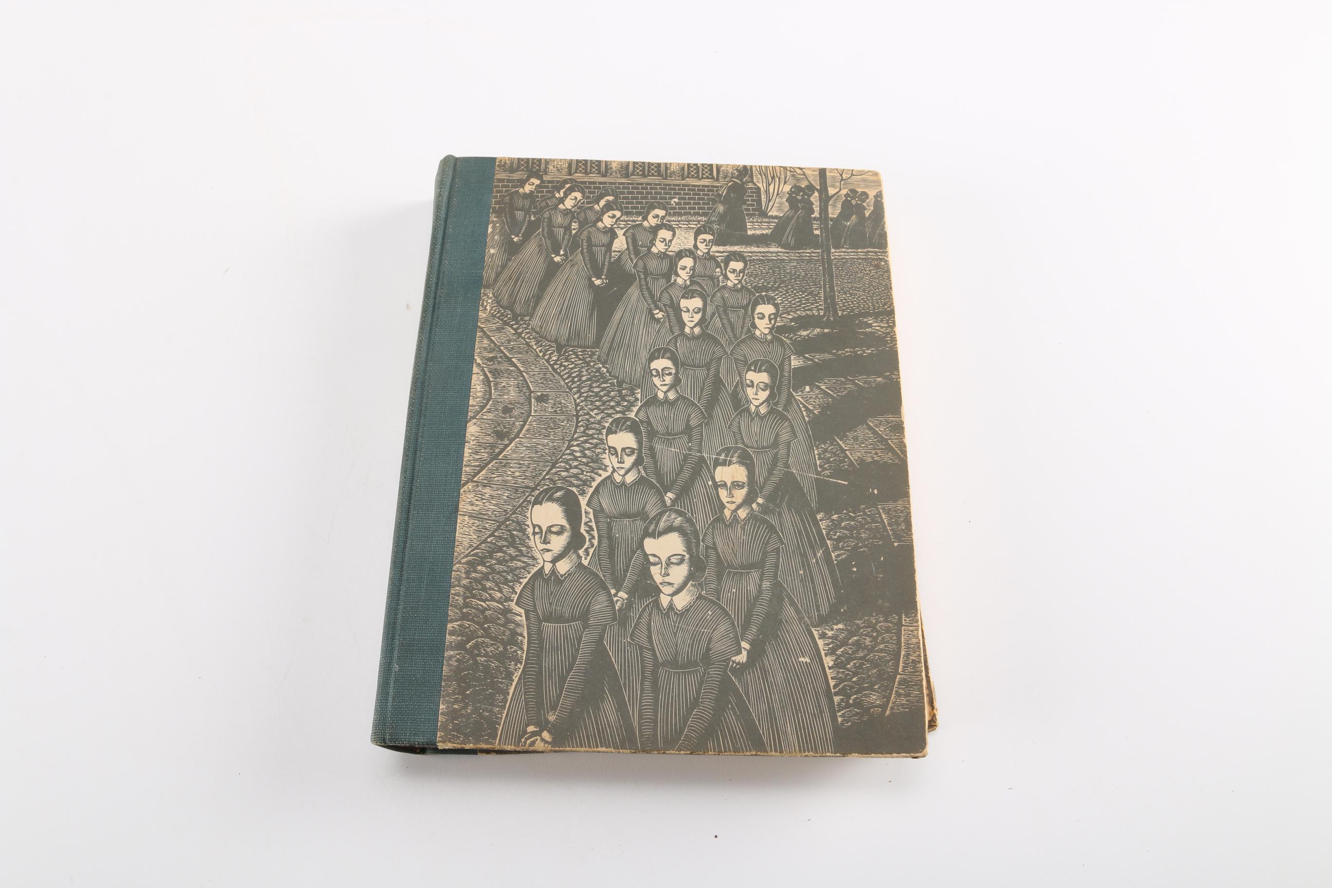 1943 "Jane Eyre" by Charlotte Brontë with Engravings by Fritz Eichenberg