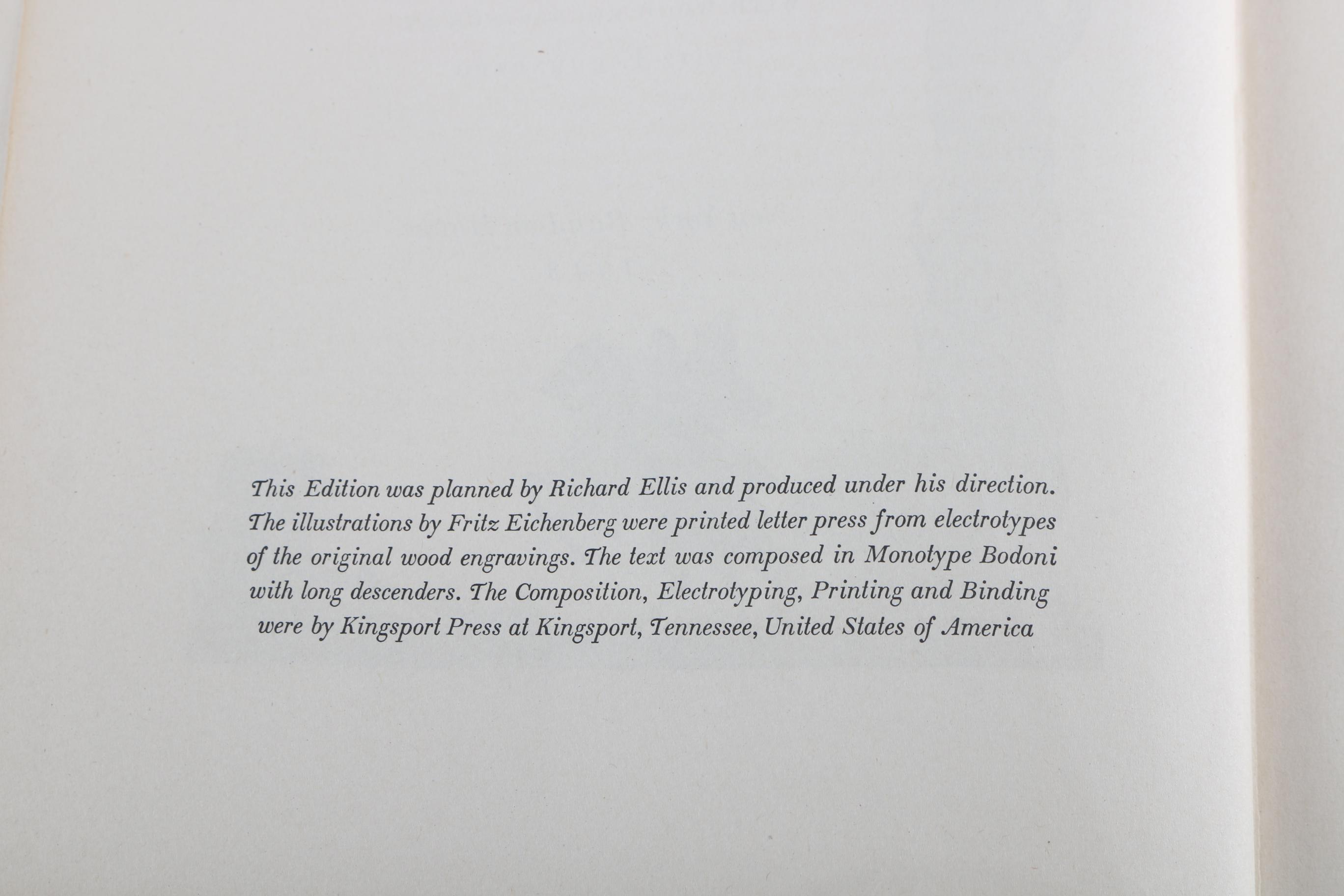 1943 "Jane Eyre" by Charlotte Brontë with Engravings by Fritz Eichenberg