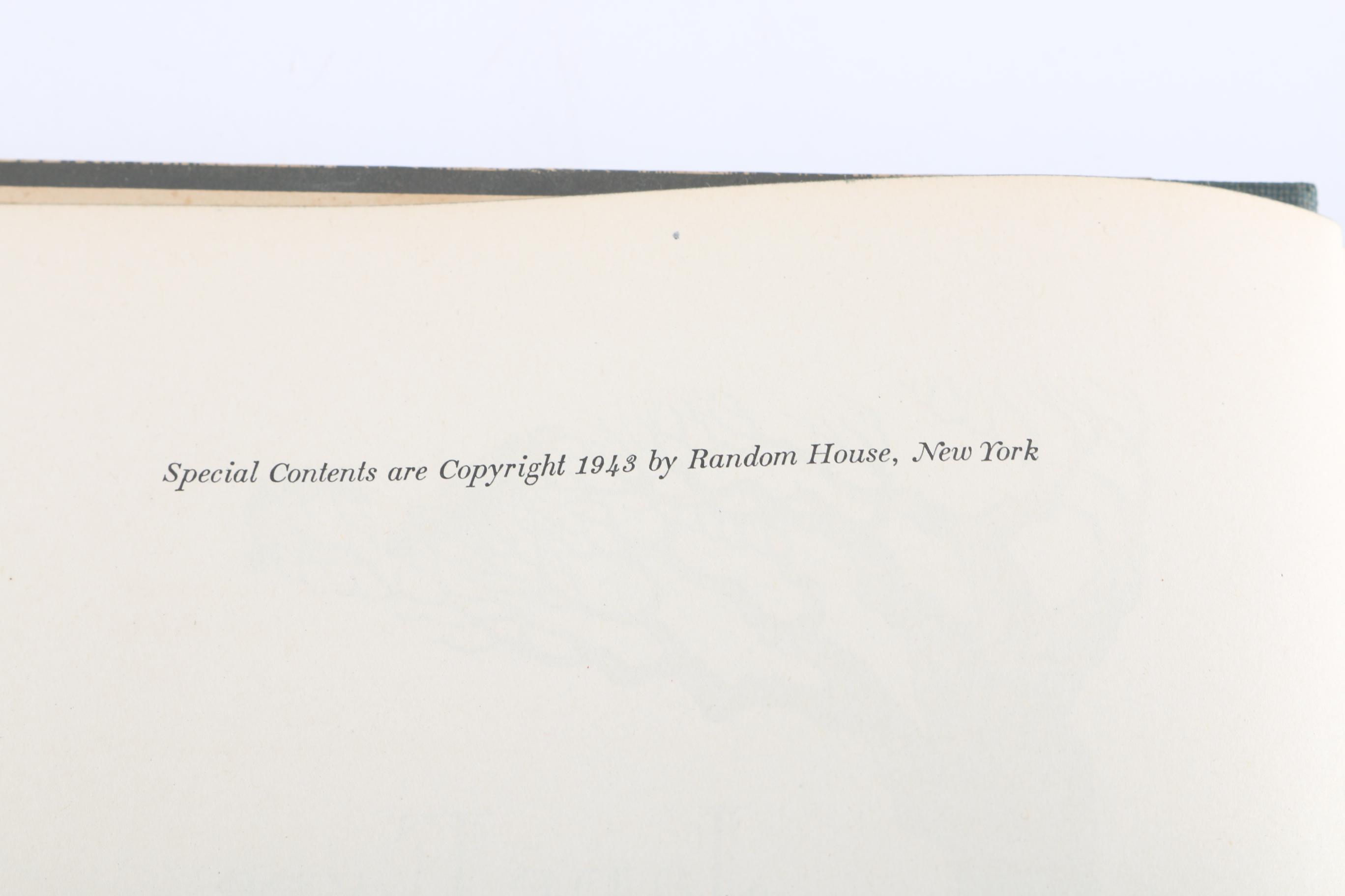 1943 "Jane Eyre" by Charlotte Brontë with Engravings by Fritz Eichenberg