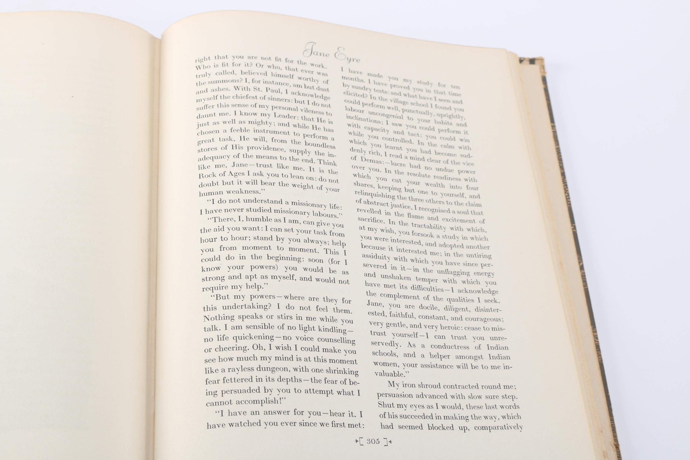 1943 "Jane Eyre" by Charlotte Brontë with Engravings by Fritz Eichenberg