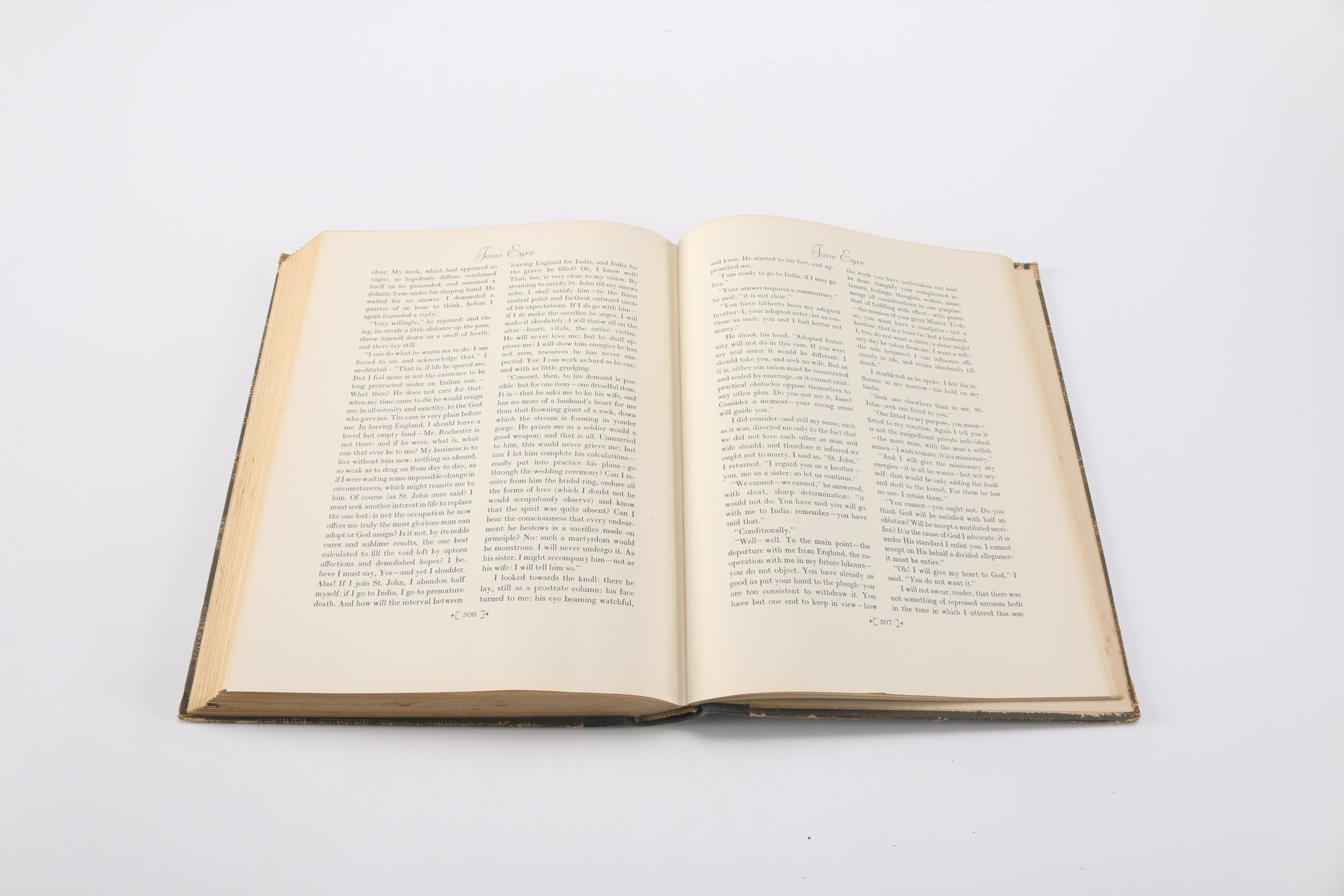 1943 "Jane Eyre" by Charlotte Brontë with Engravings by Fritz Eichenberg