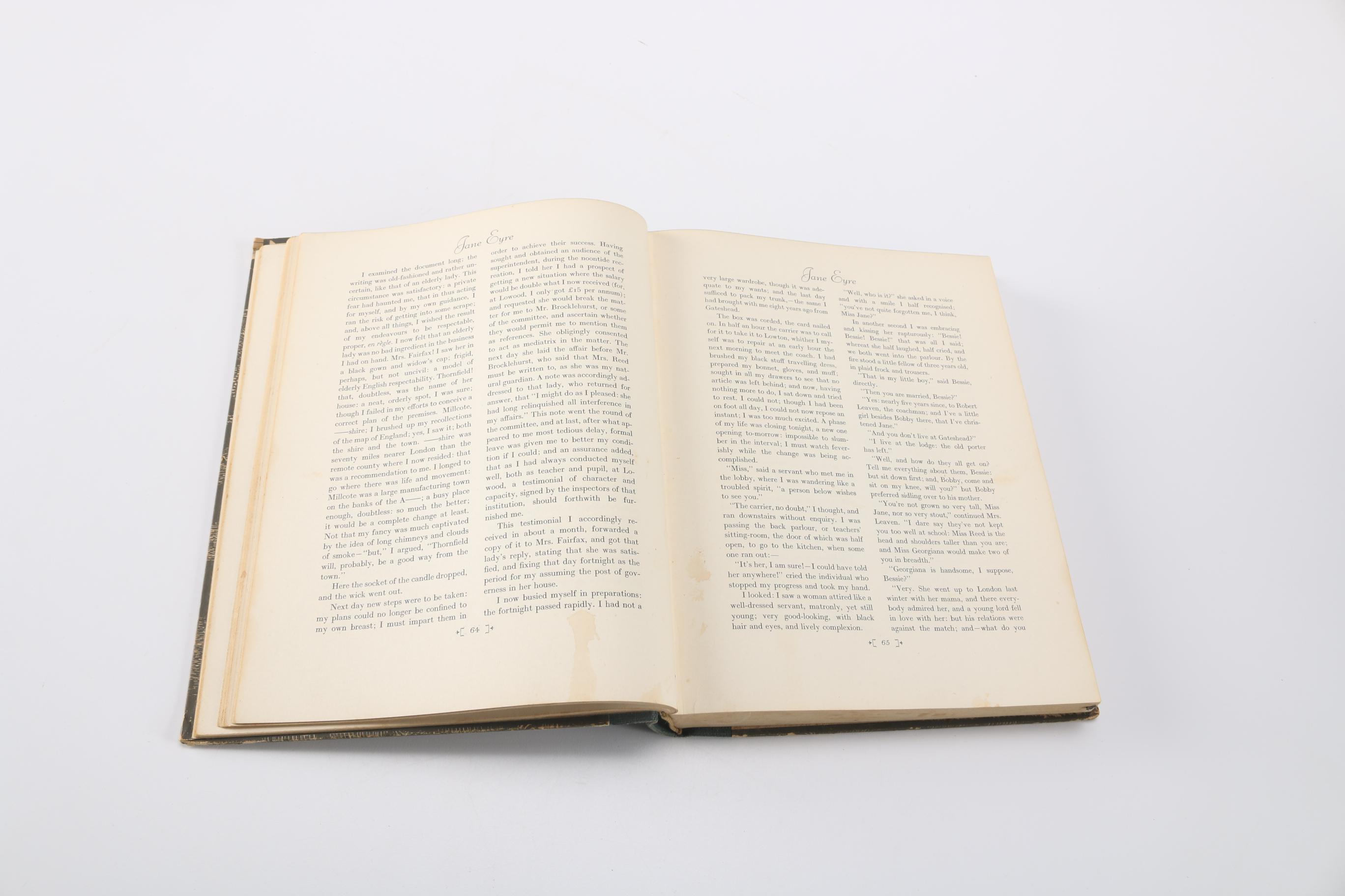 1943 "Jane Eyre" by Charlotte Brontë with Engravings by Fritz Eichenberg