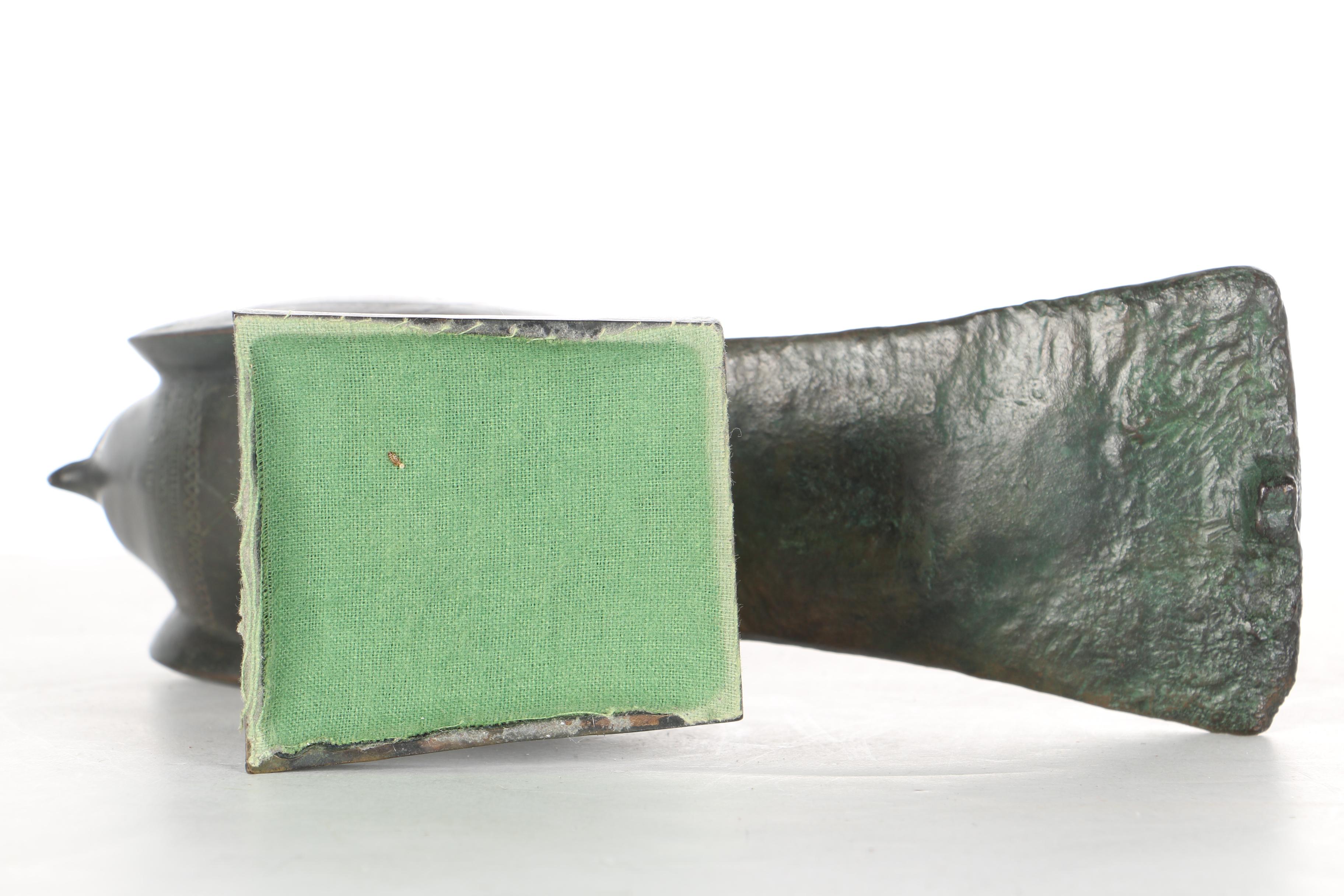 Brass Horus Falcon Sculpture