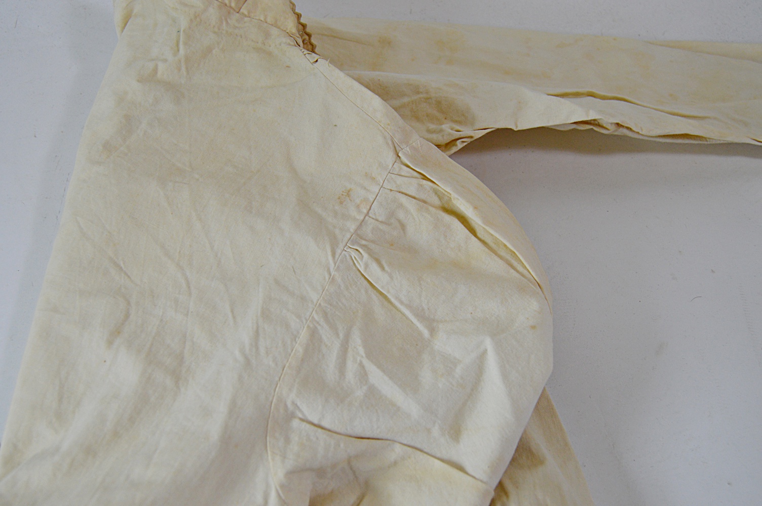 Antique and Vintage Women's Clothing with 1850s Trousseau Dress