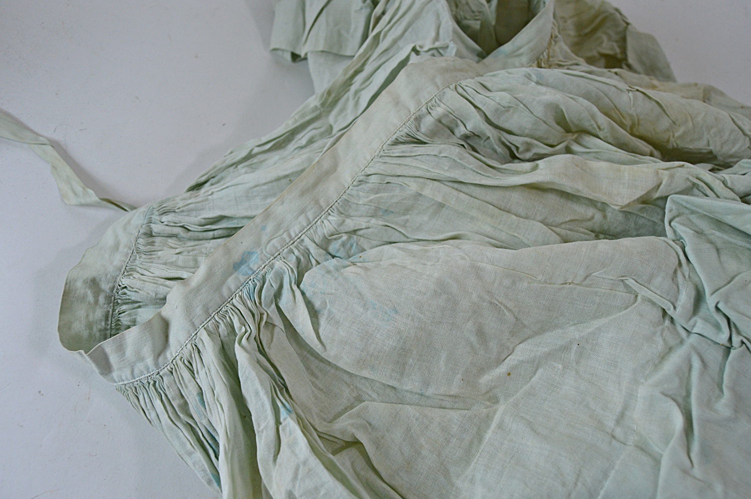 Antique and Vintage Women's Clothing with 1850s Trousseau Dress