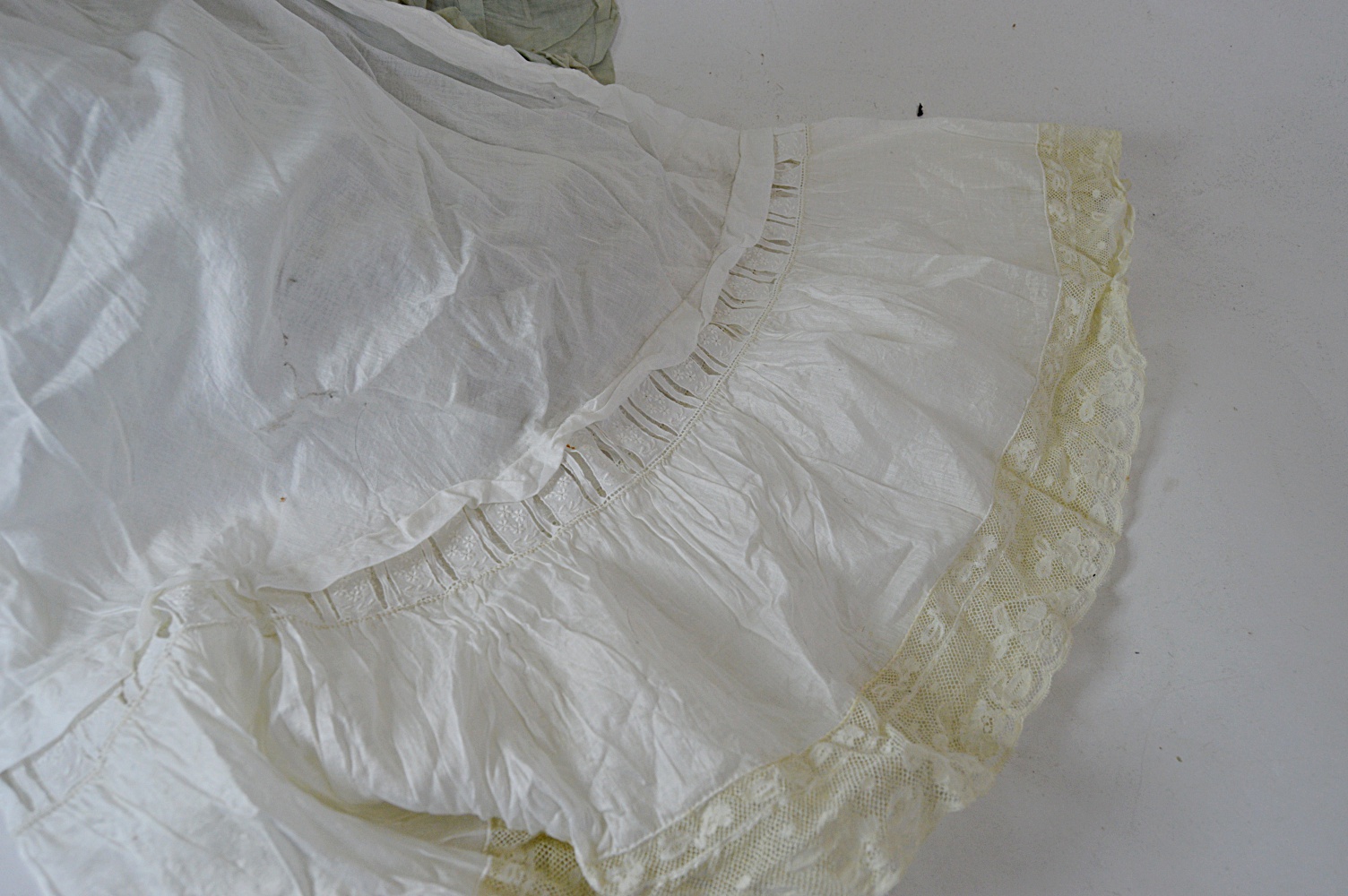 Antique and Vintage Women's Clothing with 1850s Trousseau Dress