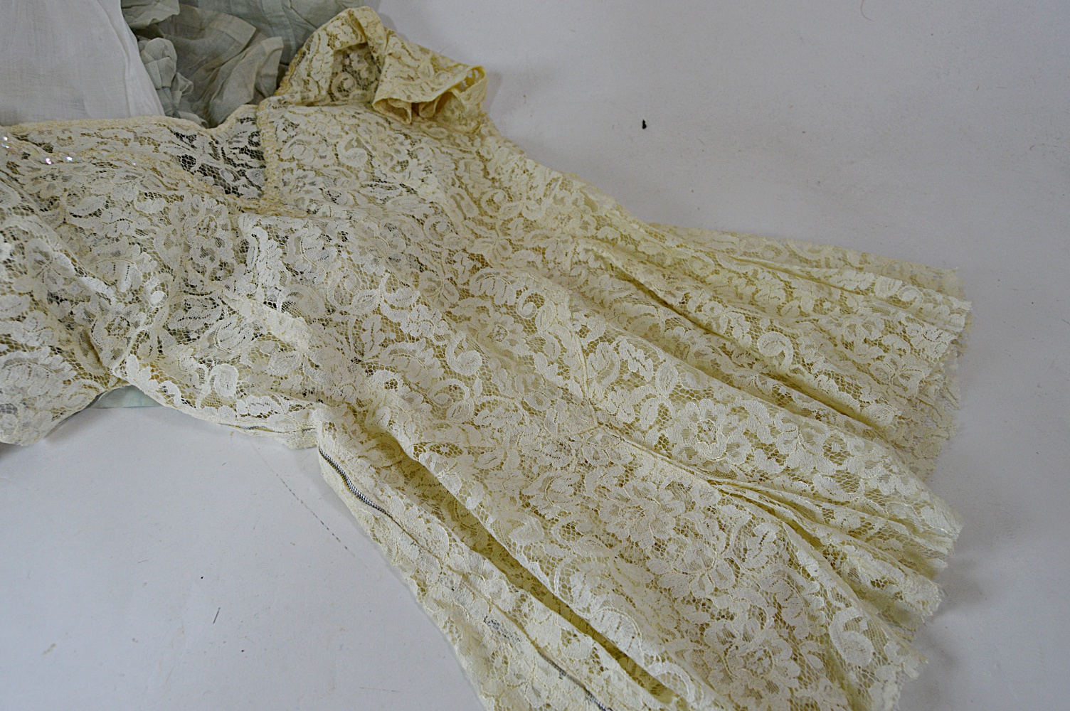 Antique and Vintage Women's Clothing with 1850s Trousseau Dress