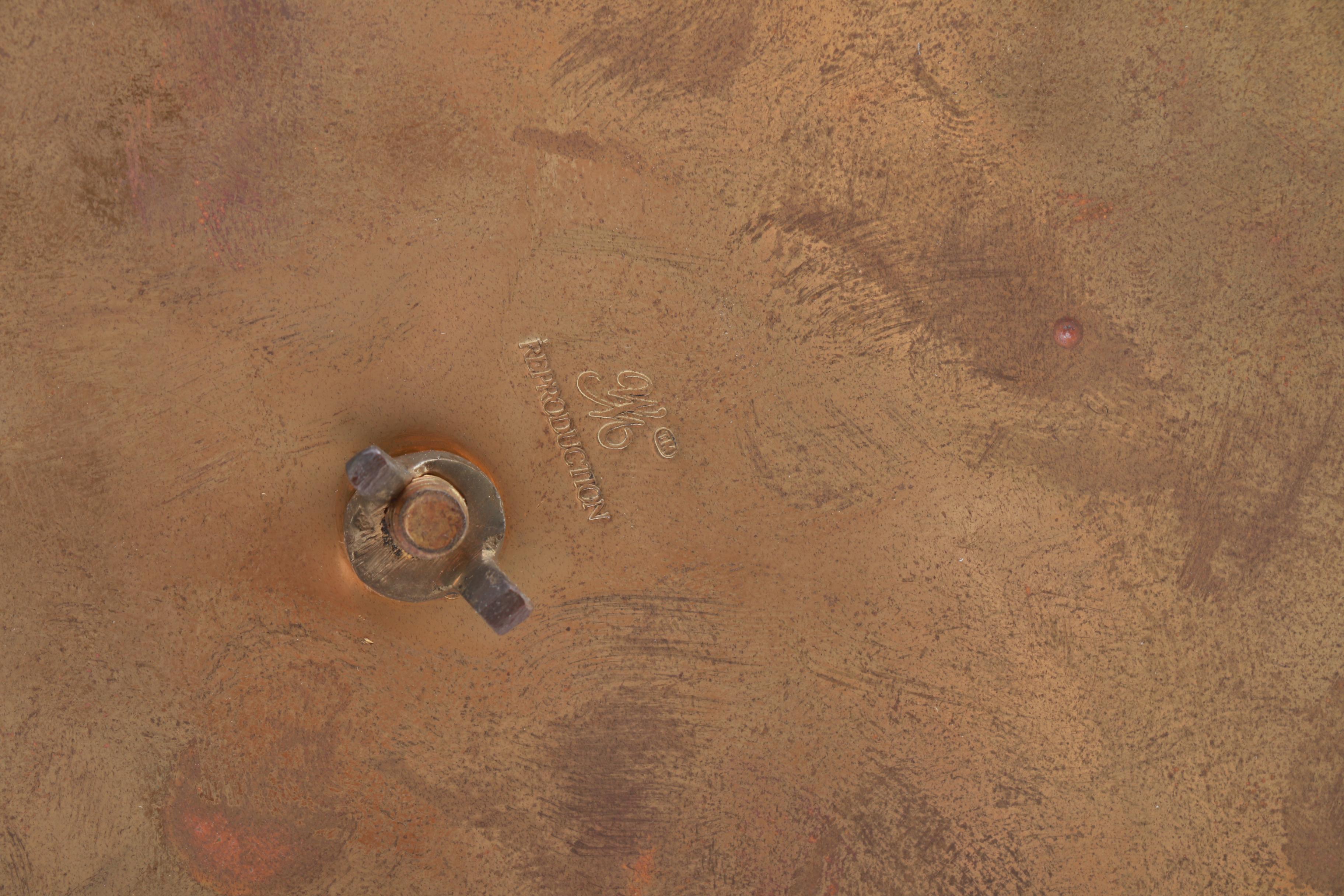 Reproduction Brass Ink Stand