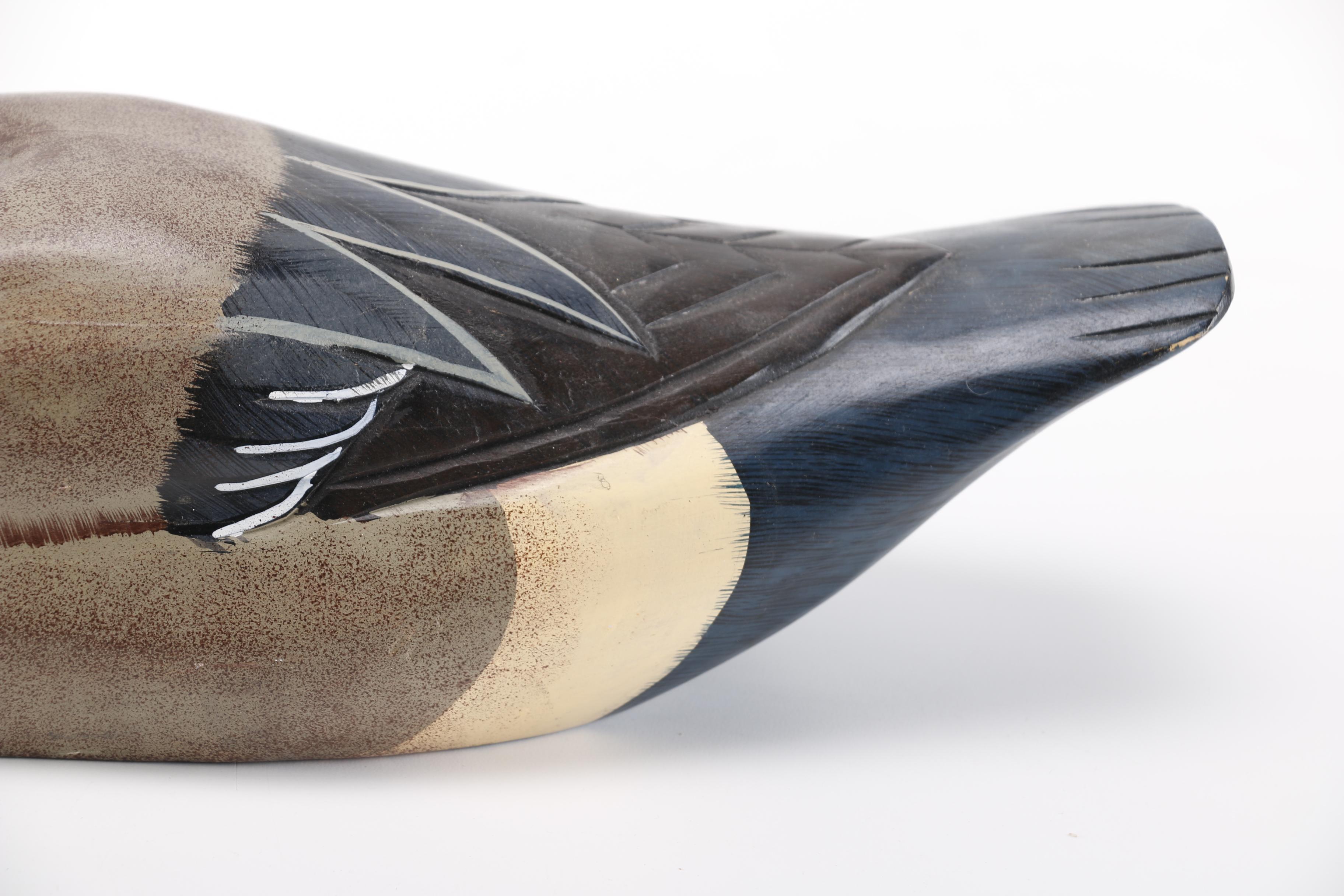 Two Rivers Decoy Company Painted Duck Decoy