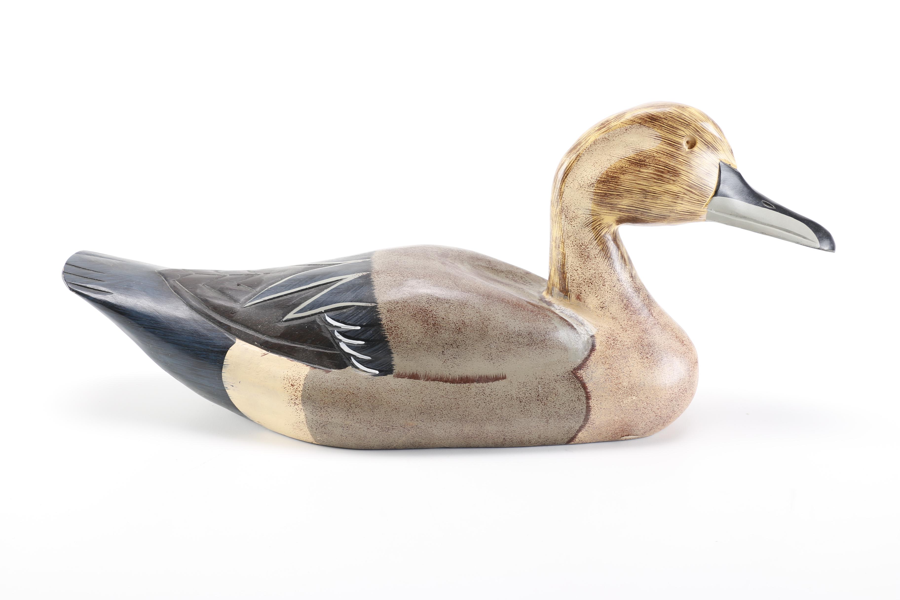 Two Rivers Decoy Company Painted Duck Decoy