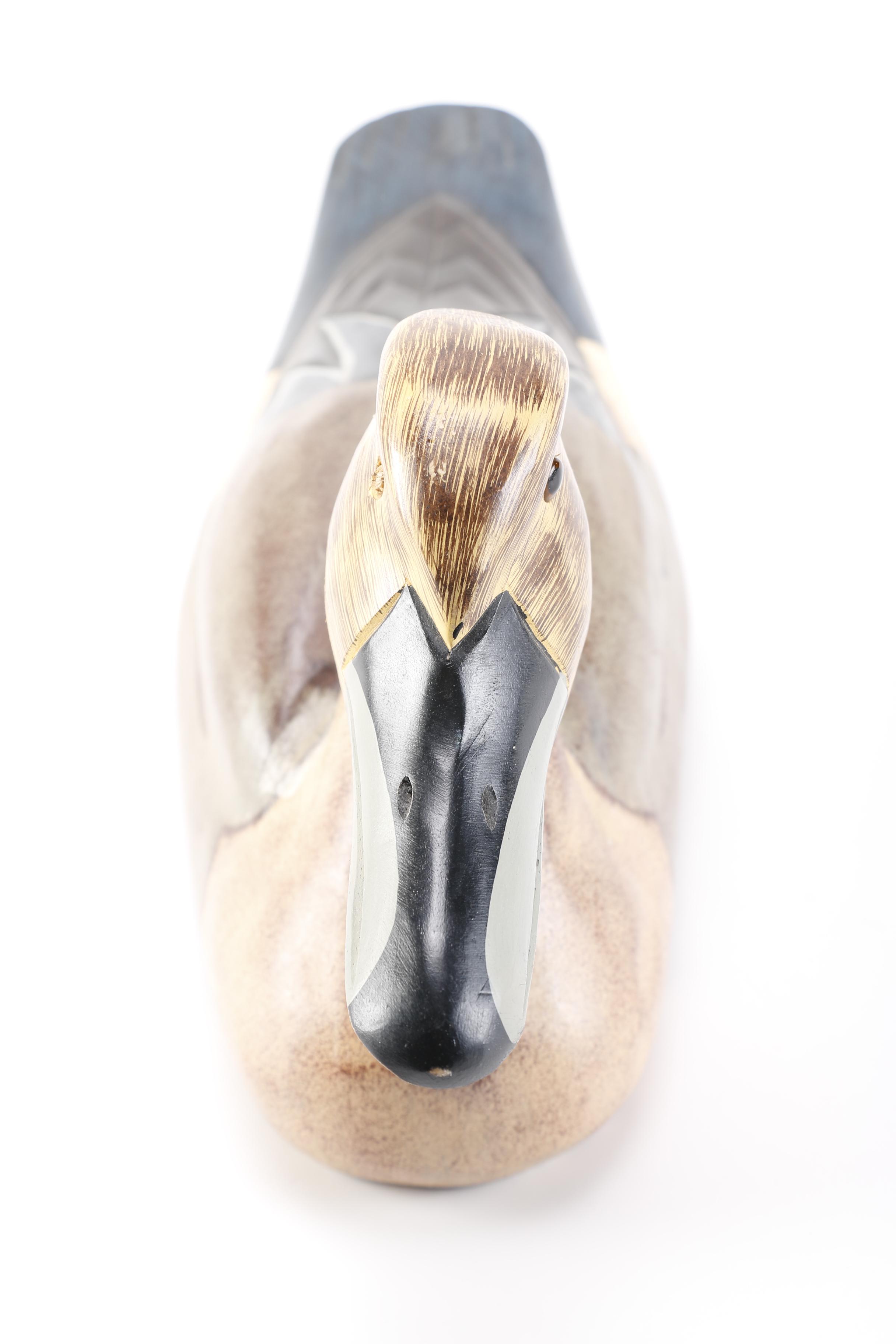 Two Rivers Decoy Company Painted Duck Decoy