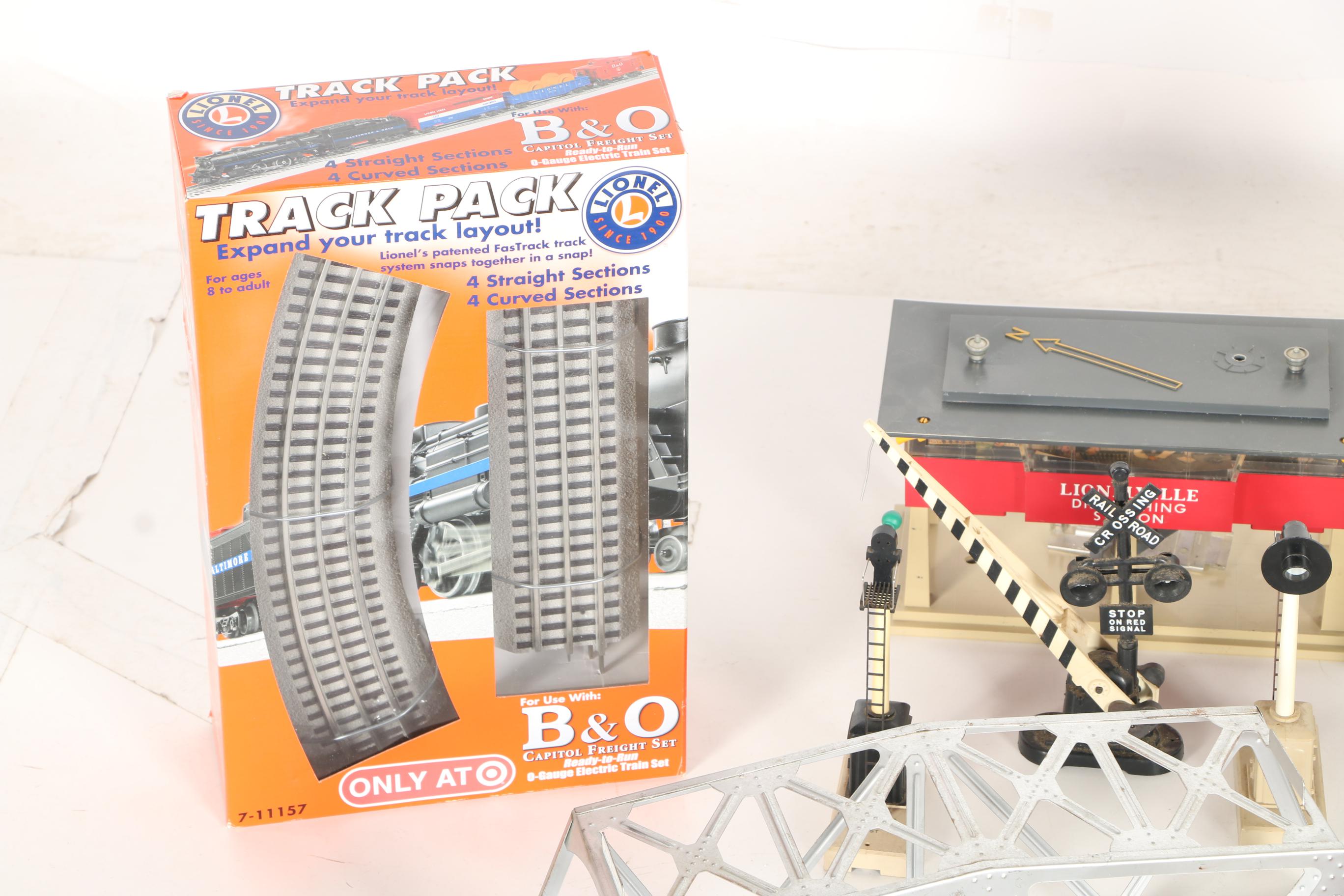 Collection of Various Scale Train Track and Accessories